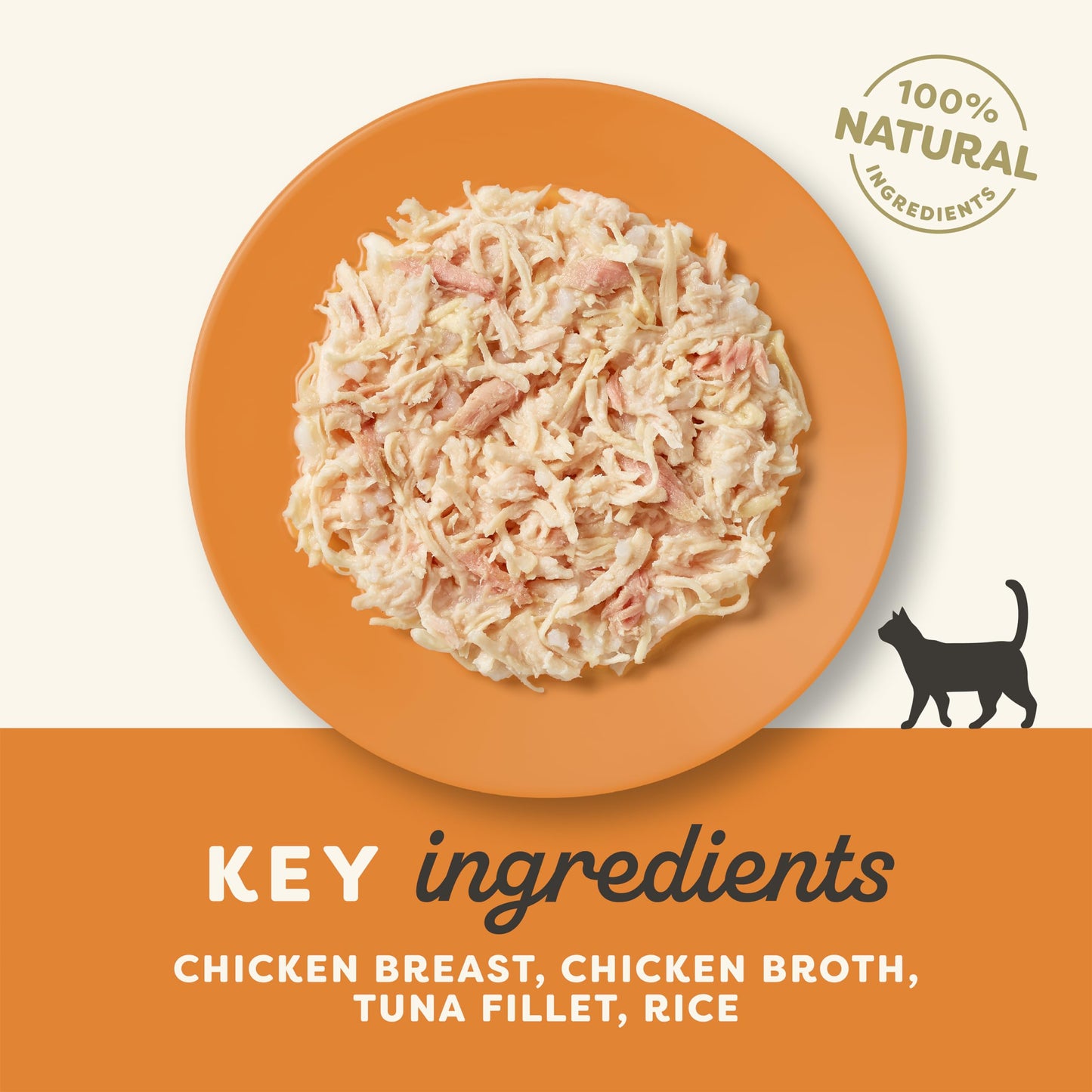 Applaws 100% Natural Wet Cat Food, Pouch Multipack Chicken Selection in Broth, 70 g (12 x 70 g Pouches)