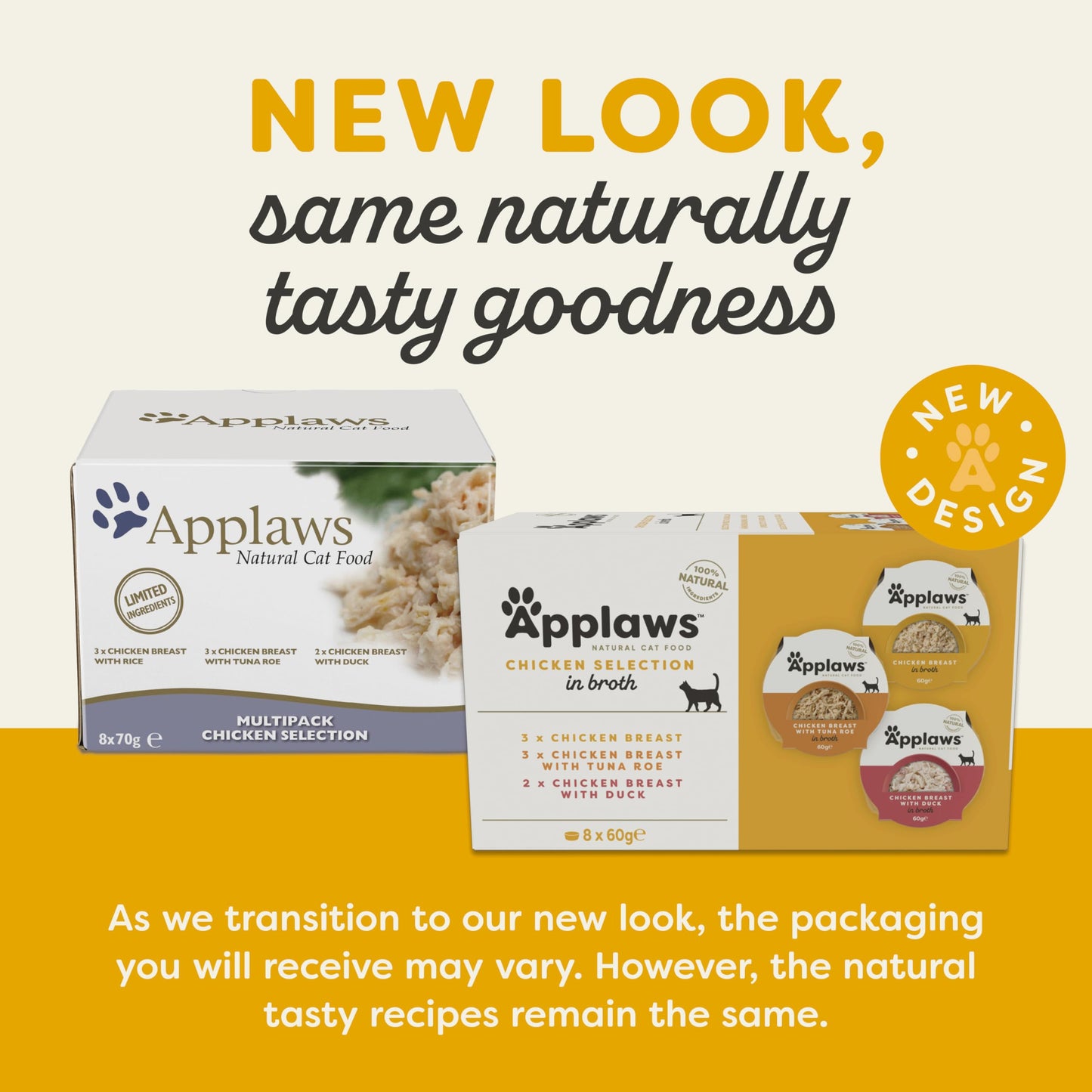 Applaws 100% Natural Wet Cat Food, Multipack