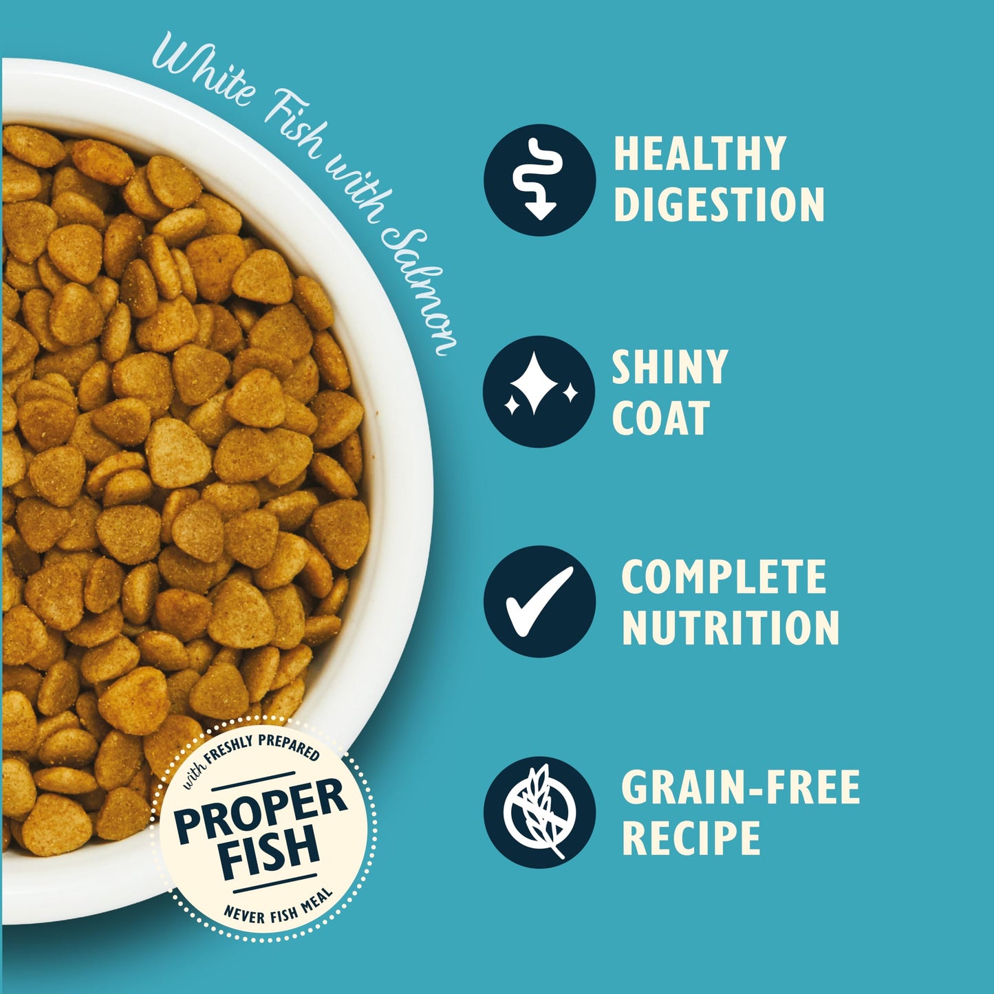 Lily's Kitchen Made with Natural Ingredients Adult Dry Cat Food Bag Grain-Free Recipe