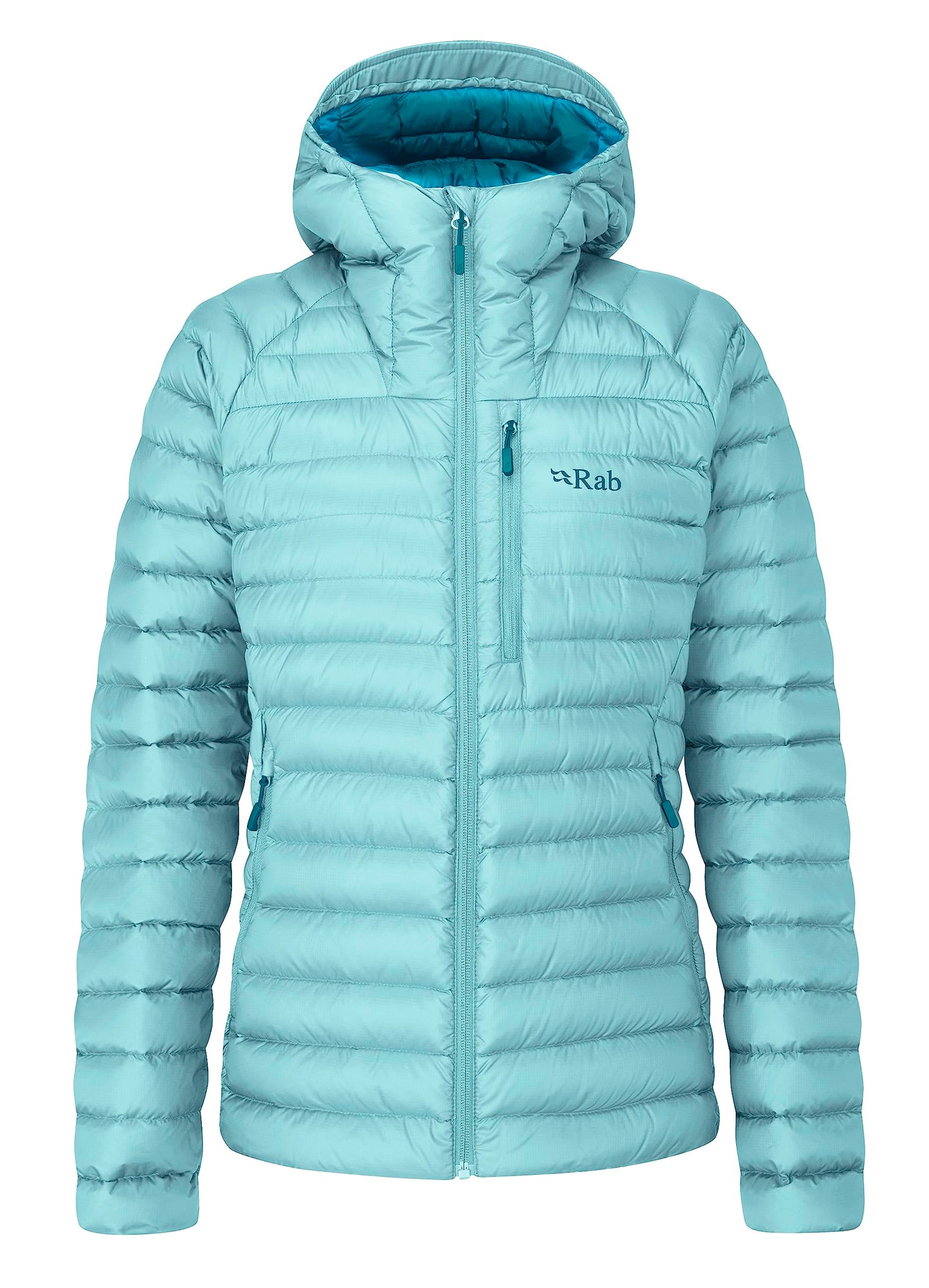 Rab Women's Microlight Alpine Recycled Down Jacket (Atlantis), 14