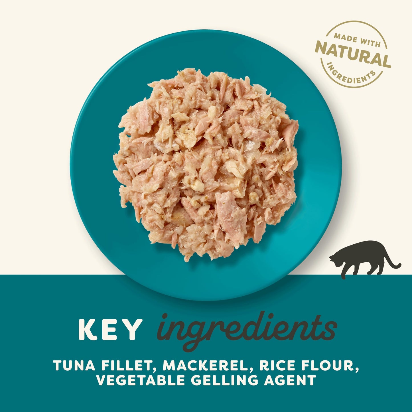 Applaws 100% Natural Wet Cat Food, Pouch Multipack Tuna Selection in Broth, 70 g (12 x 70 g Pouches)