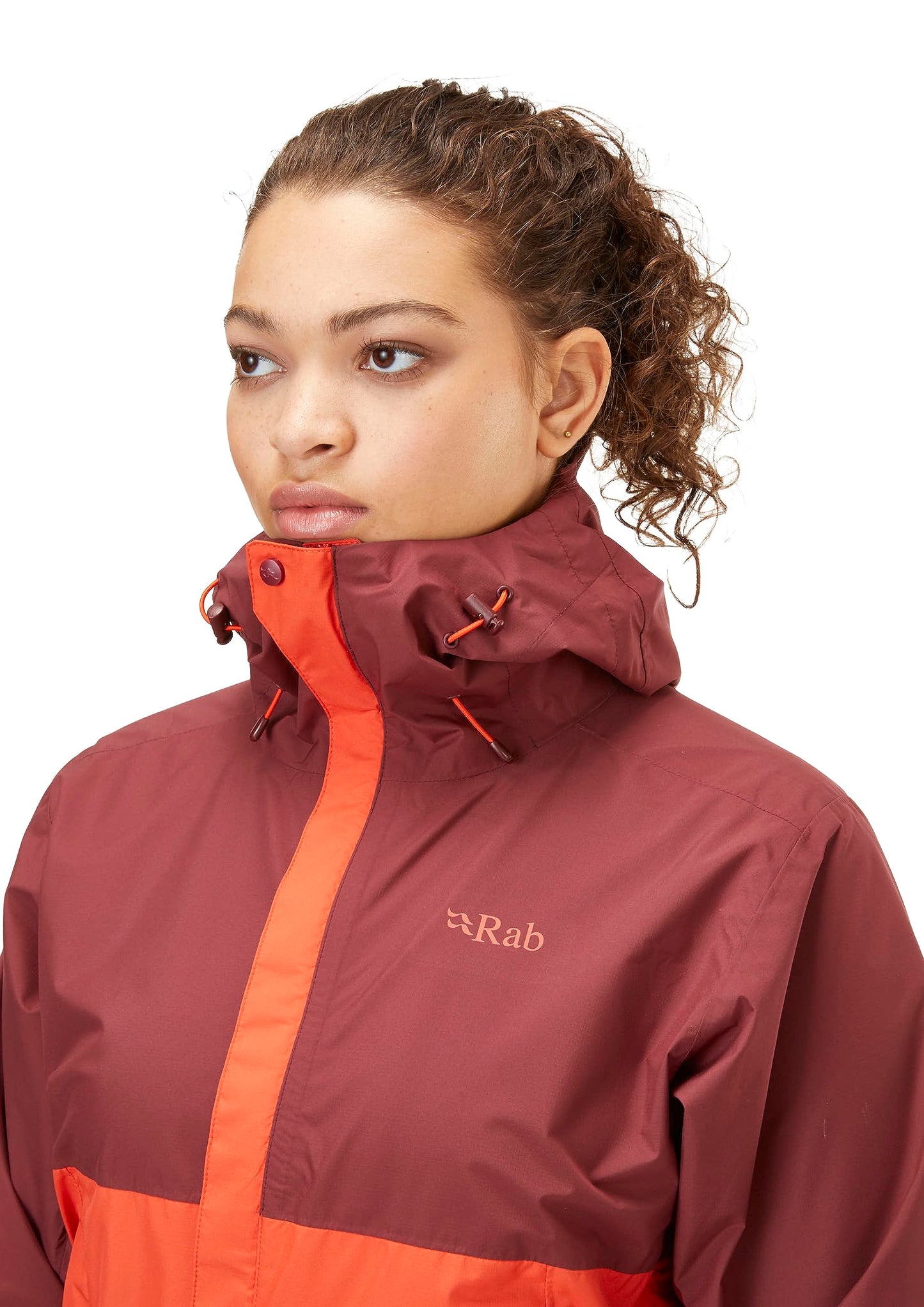 Rab Women's Downpour Eco Waterproof Breathable Jacket for Hiking, Trekking, & Climbing