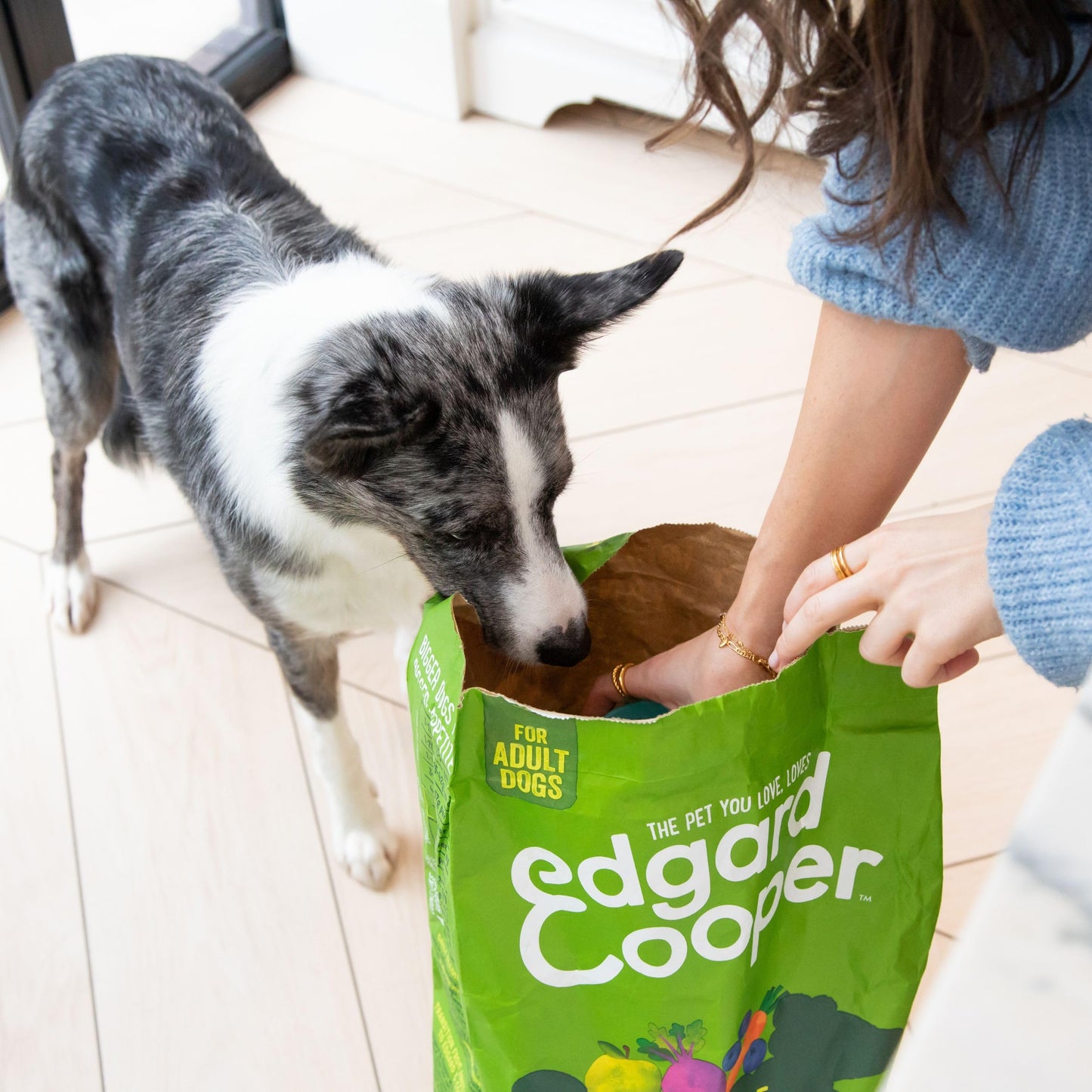 Edgard Cooper Grain Free Dog Food Dry, Natural Kibble Dry Dog Food for Adults, Gluten-Free, Hypoallergenic, with Fresh Meat & Amino Acids