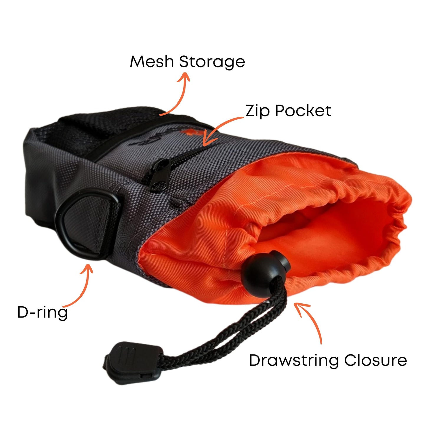 Sweetie Premium Dog Treat Pouch Bag for Walking & Training, with Poop Bag Holder, Collapsible Bowl & Free Clicker - Perfect Puppy Kit