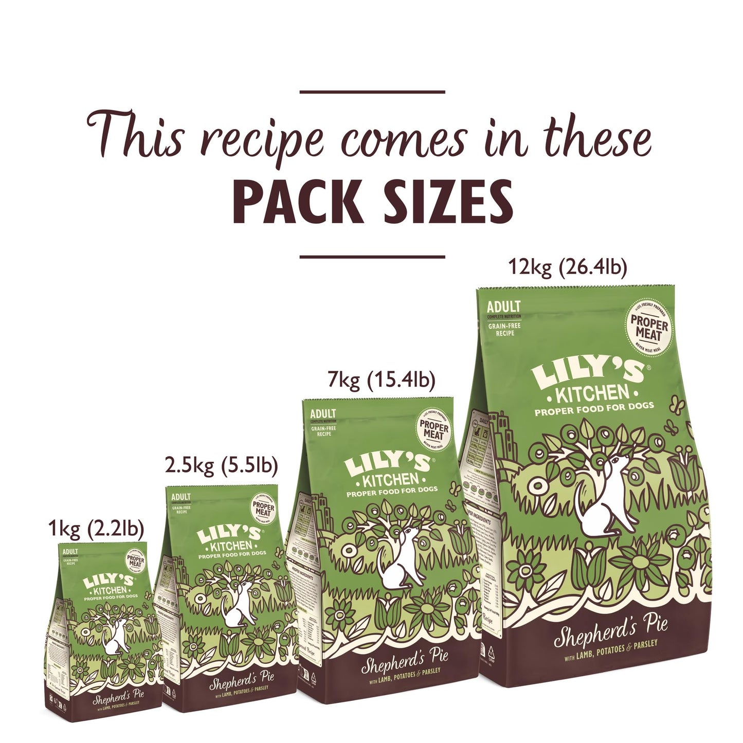 Lily’s Kitchen Made with Natural Ingredients Adult Dry Dog Food Balanced Recipe