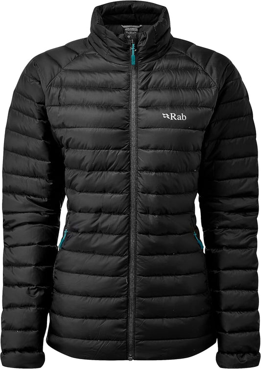 Rab Women's Microlight Jacket - Down Insulated Coat for Trekking, Climbing, & Skiing