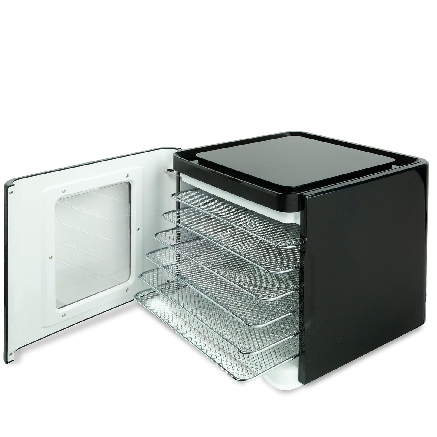 Nebula 450W Round 5 Tray Food Dehydrator | Adjustable Height, 35-70°C Temperature Control, 1-48 Hour Timer, Mesh Trays | Compact & Efficient Drying for Fruits, Vegetables, Meat, Herbs & Snacks
