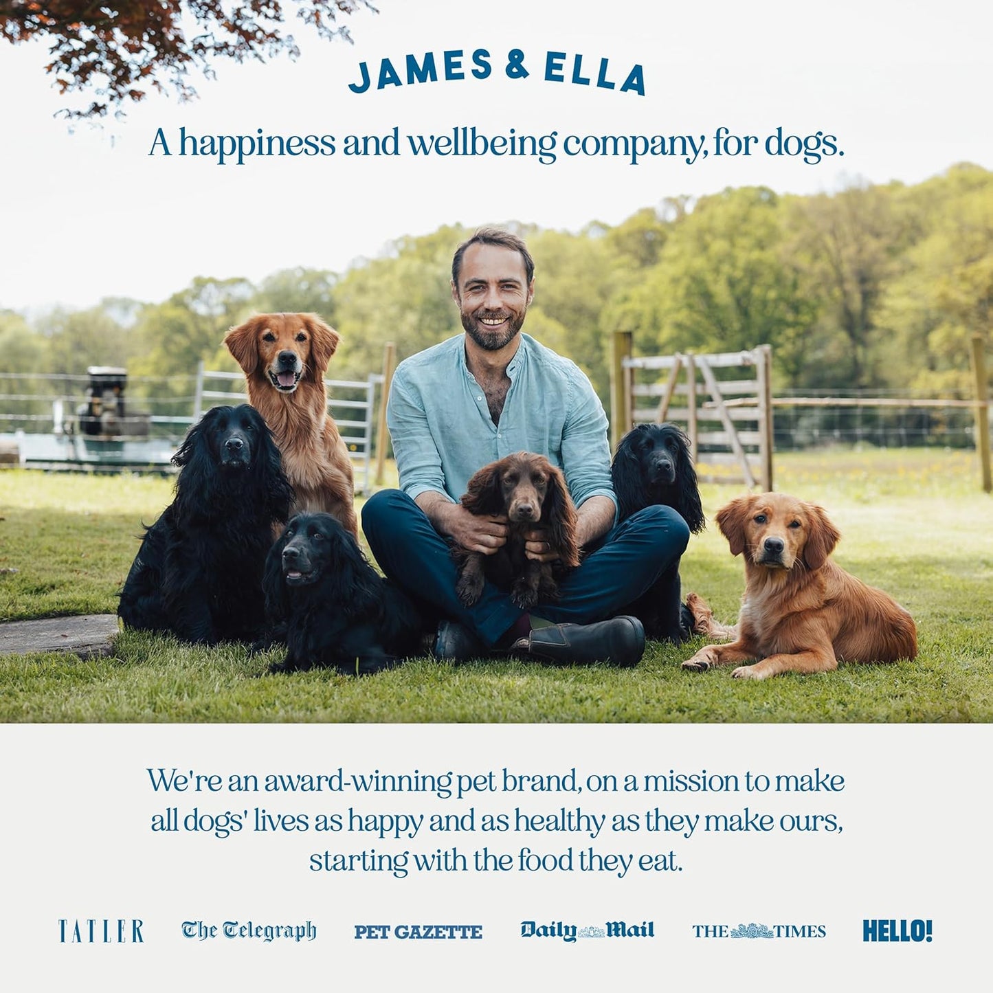 James & Ella Kibble + Raw Dog Food - Grass Fed Beef (1.5kg) ❘ Nutritious High Protein Kibble Combined with Freeze-Dried Raw Meat Nuggets, Contains Essential Oils & Minerals, Grain & Gluten Free