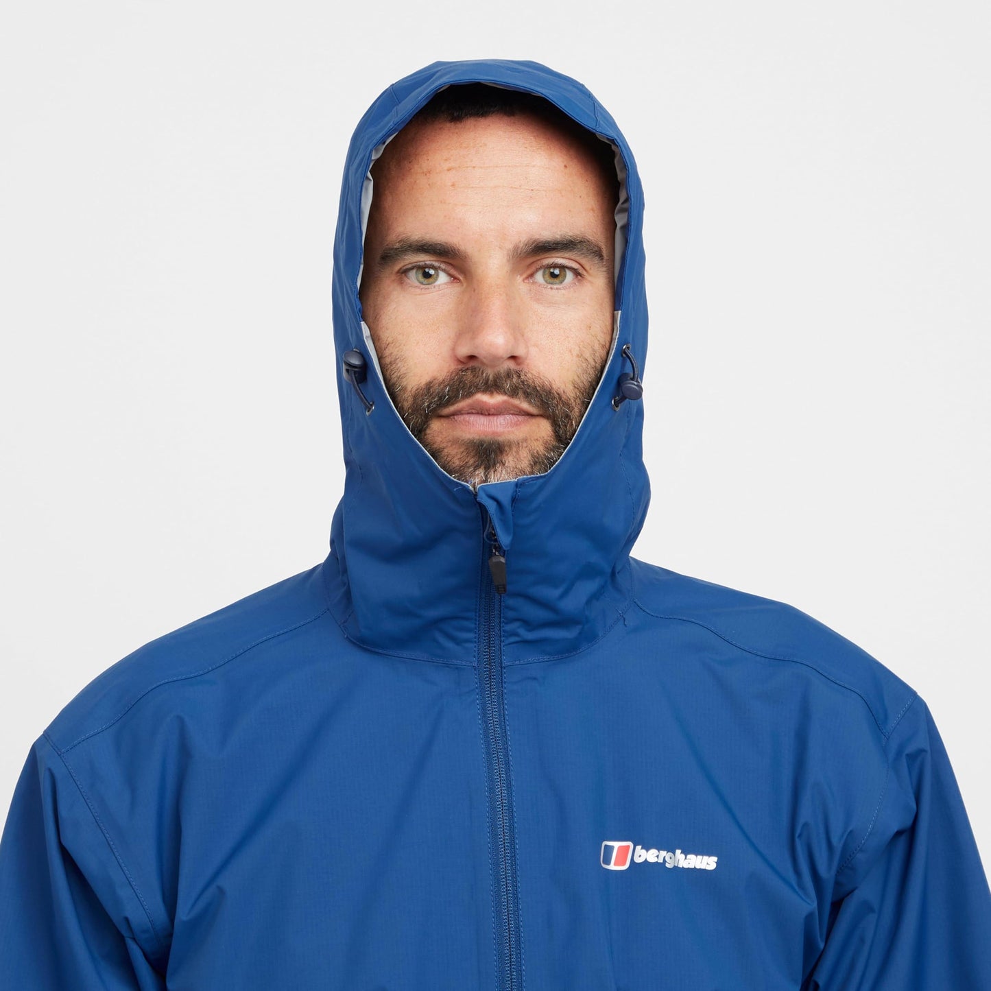Berghaus Men’s Stormcloud Waterproof Jacket with Adjustable Hood and Drawcord Hem, Breathable, Lightweight & Durable Technical Raincoat, Ideal for Walking, Hiking & Outdoor Recreation