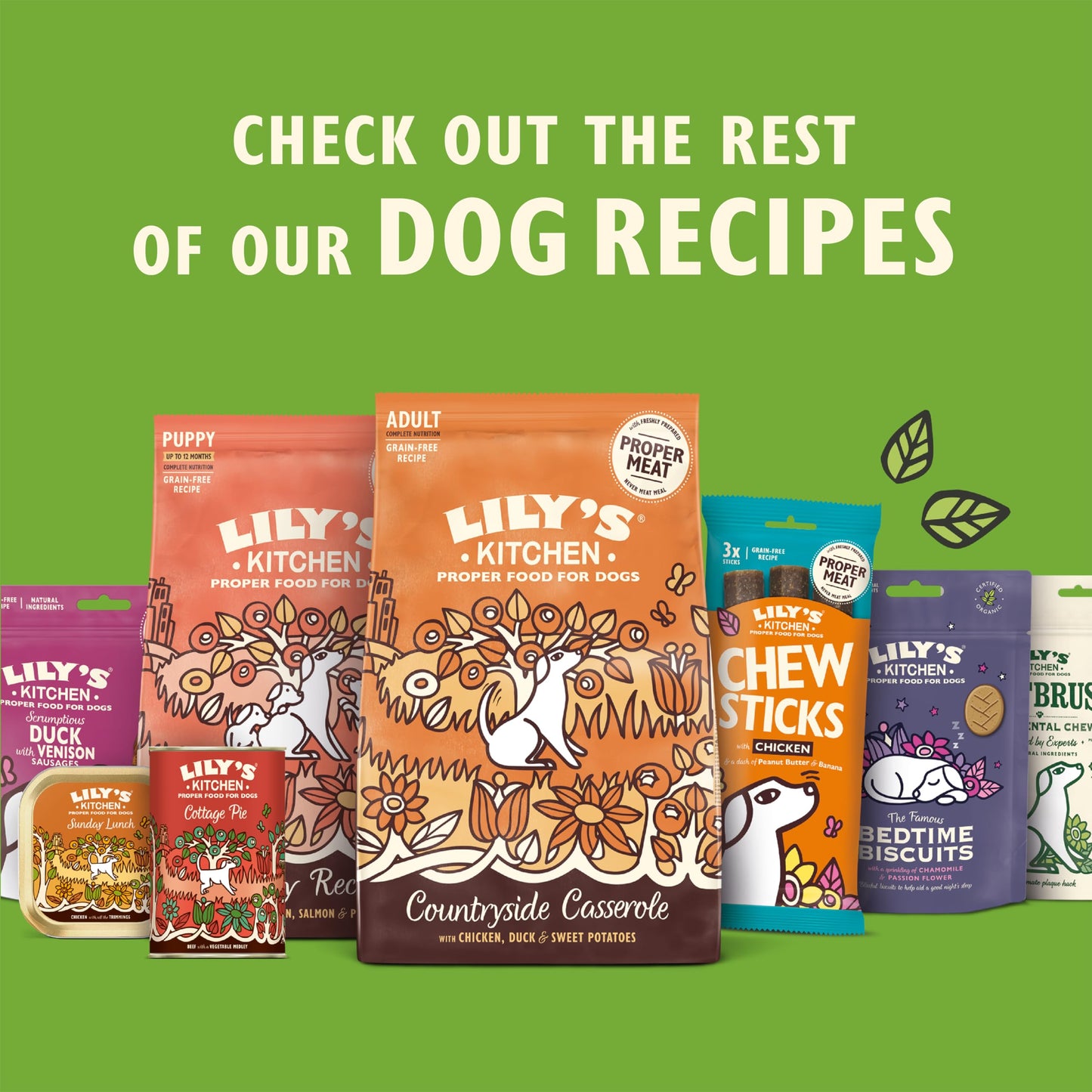 Lily’s Kitchen Made with Natural Ingredients Adult Dry Dog Food Balanced Recipe