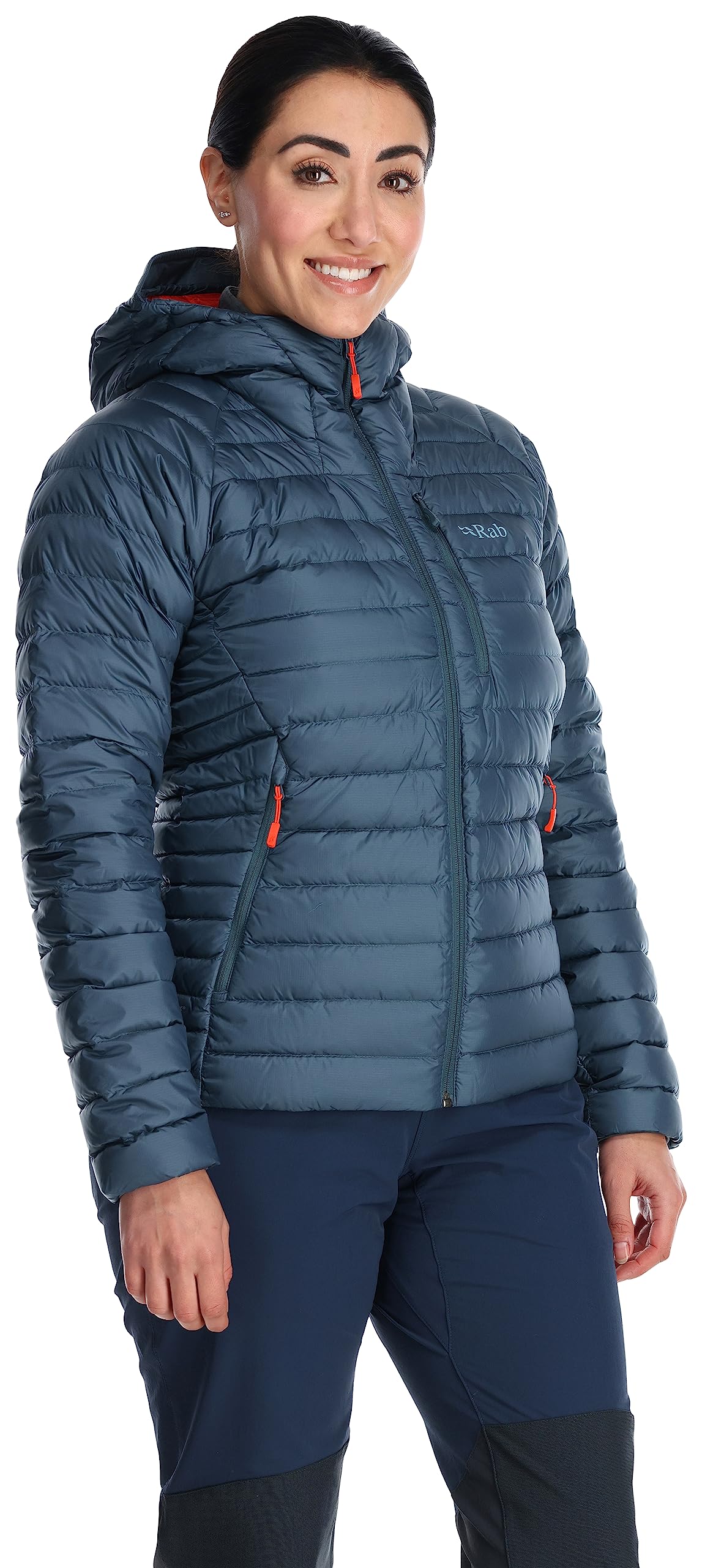 Rab Women's Microlight Alpine Recycled Down Jacket (Atlantis), 14