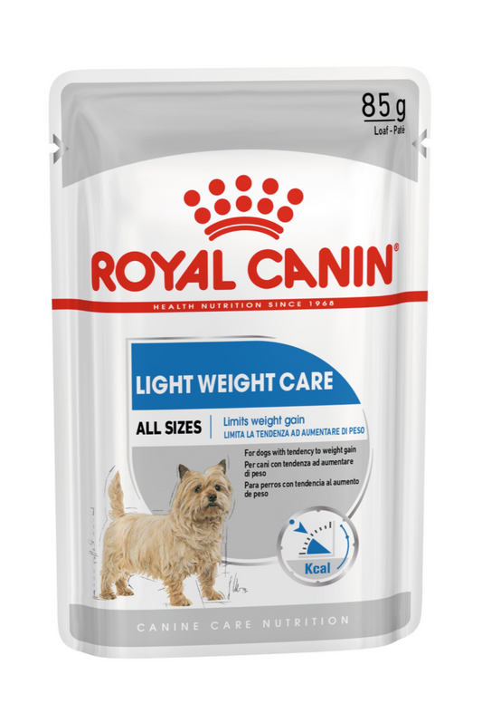 Royal Canin Light Weight Care Loaf Pouches 12 x 85g