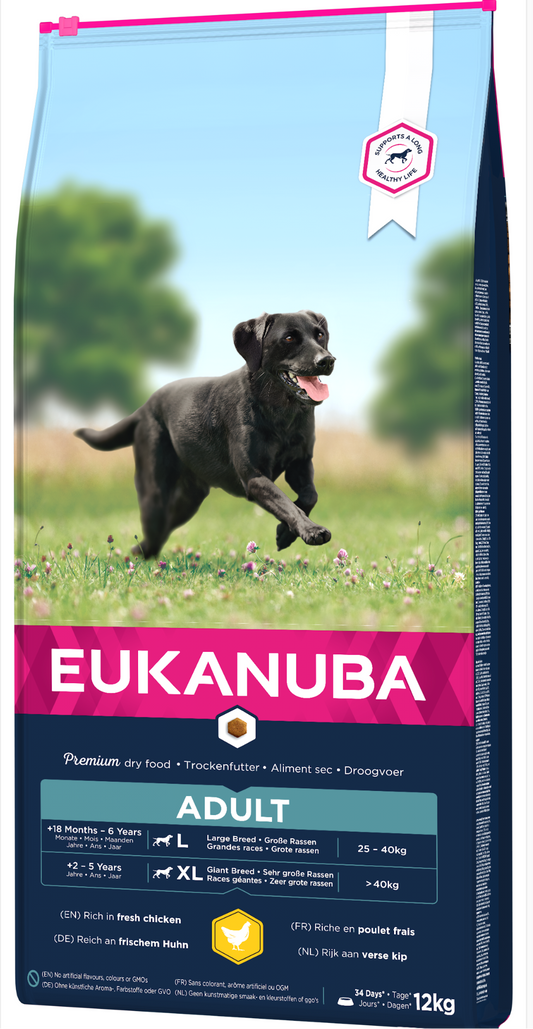 Eukanuba Adult Large Breed Chicken 12kg