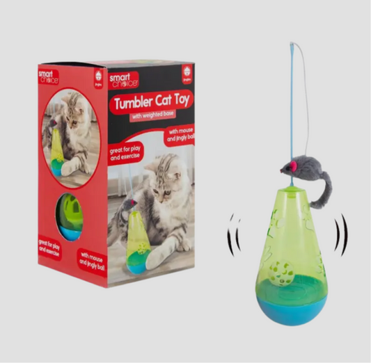 Interactive Cat toy with Mouse and Ball