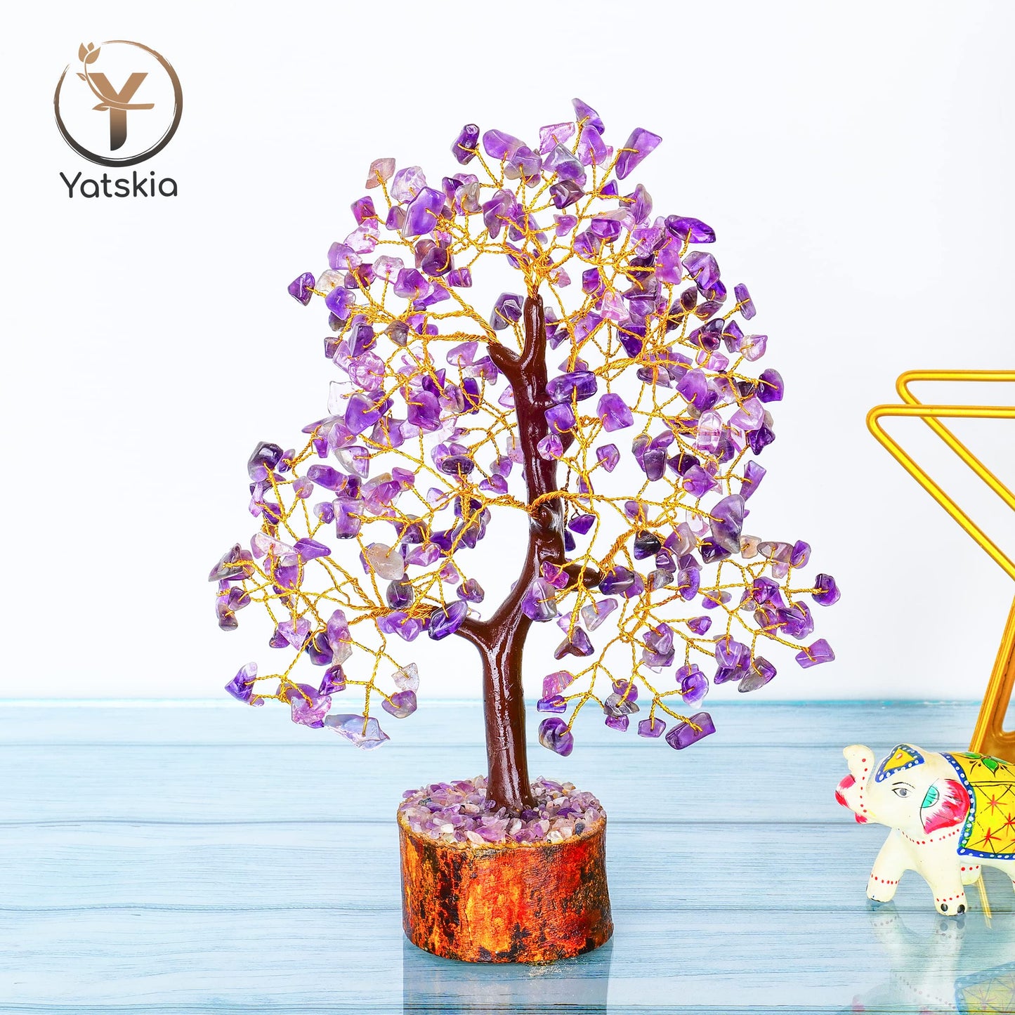 Crystal Tree - Seven Chakra Tree - Bonsai Tree - Healing Crystals - Crystals and Gemstones - Home Decor - Spiritual Gifts