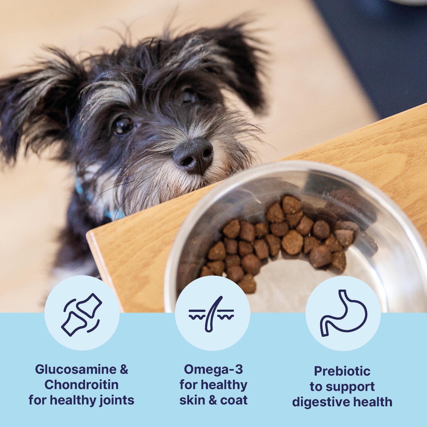 Tails.com Inner Vitality - Dry Dog Food Medium & Large Adult Chicken 2kg - 1-7 yrs - Source of glucosamine & chondroitin to support healthy joints