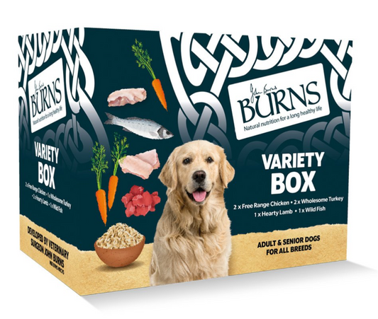 Burns Adult/Senior Variety Box Trays 6 x 395g