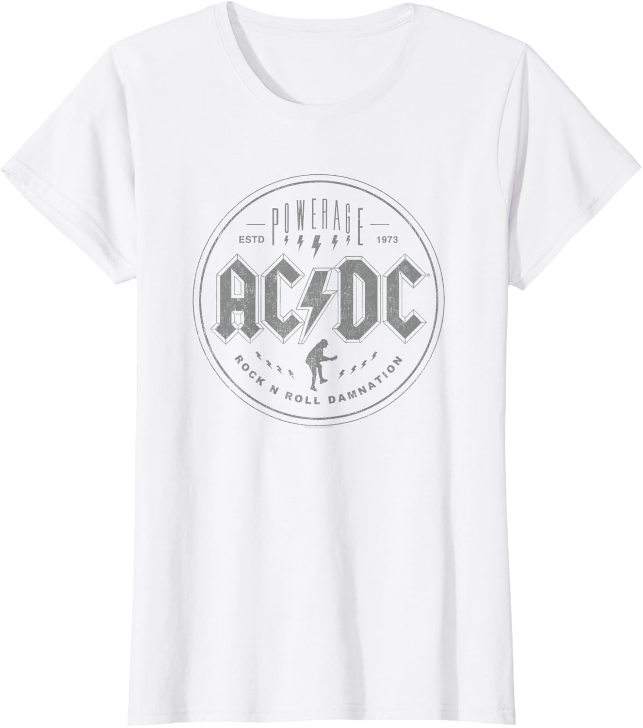 AC/DC Rock Music Band Rock N Roll Damnation T-Shirt