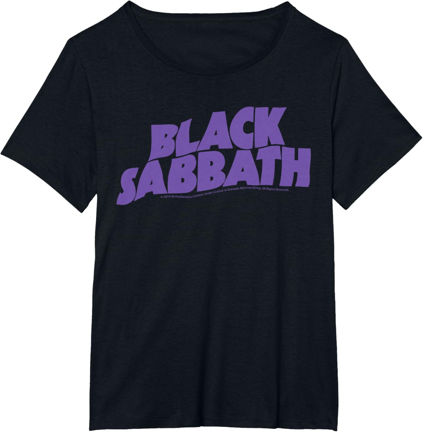 Official Black Sabbath Purple Logo T-Shirt