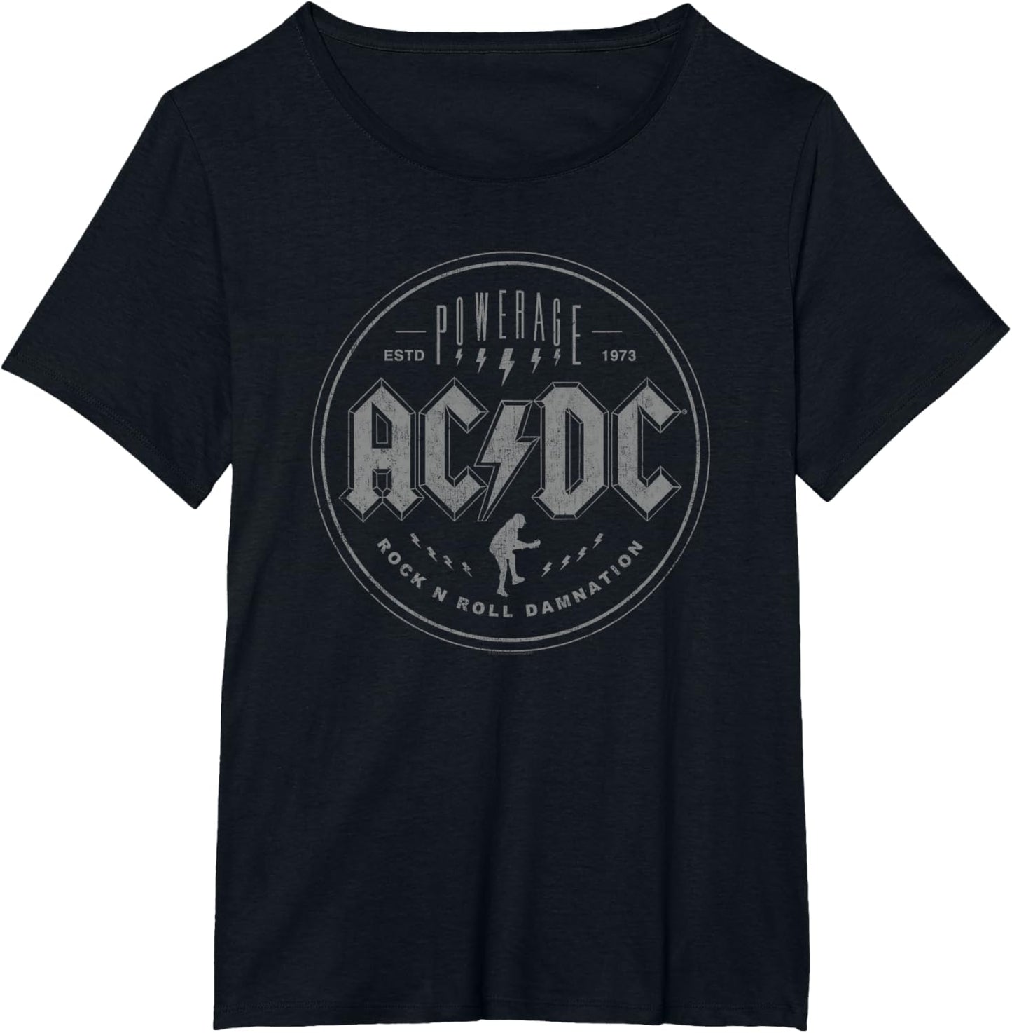 AC/DC Rock Music Band Rock N Roll Damnation T-Shirt