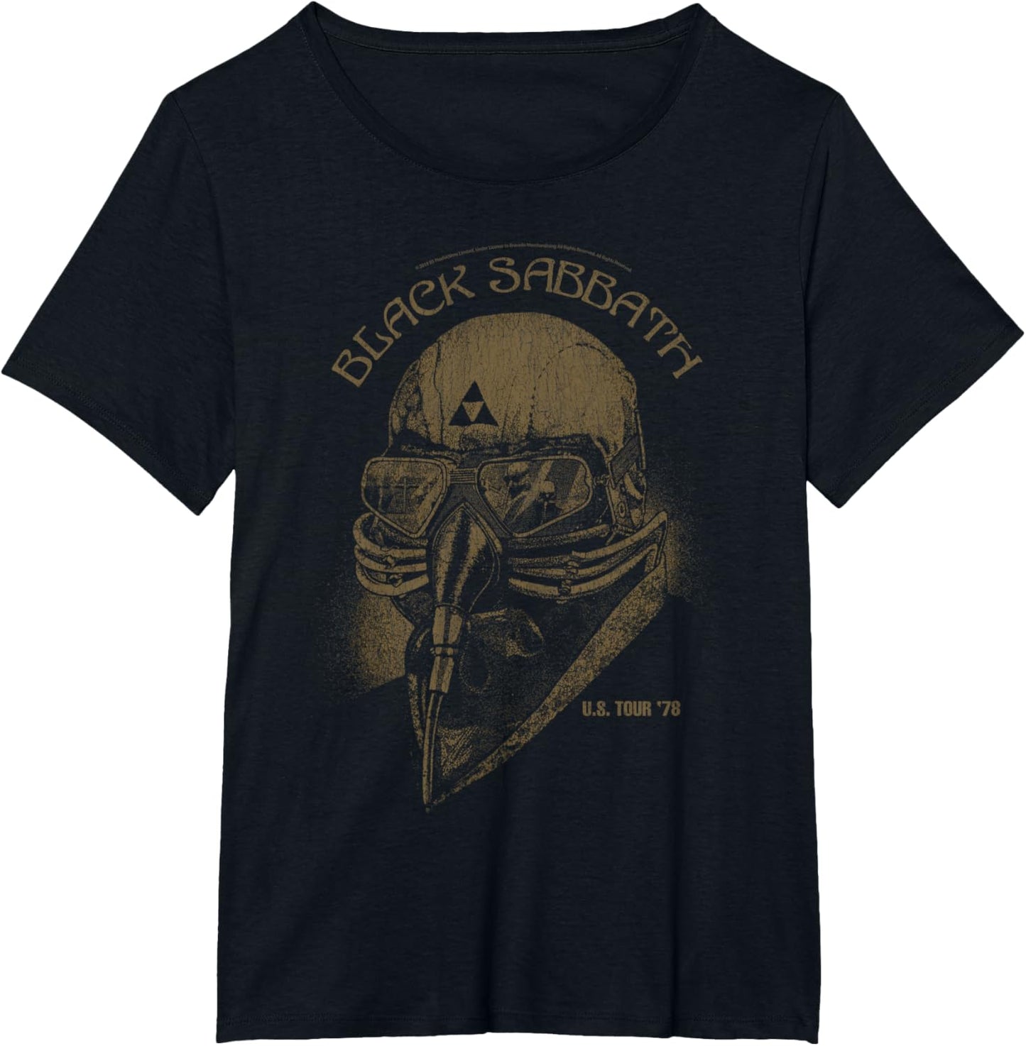 Black Sabbath Official U.S Tour '78 T-shirt