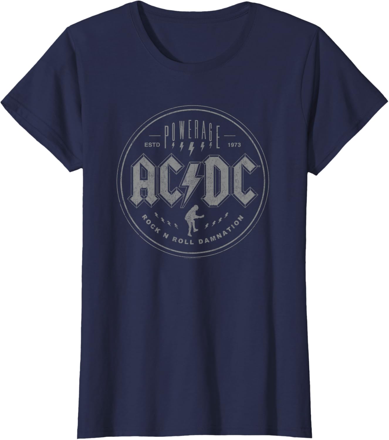 AC/DC Rock Music Band Rock N Roll Damnation T-Shirt