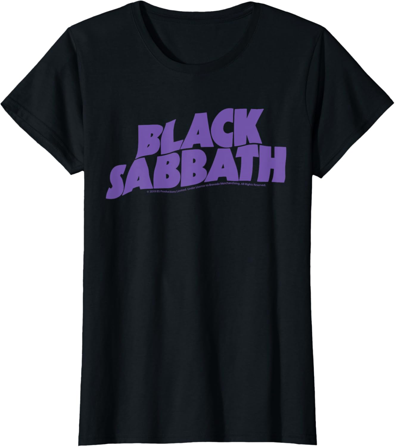 Official Black Sabbath Purple Logo T-Shirt