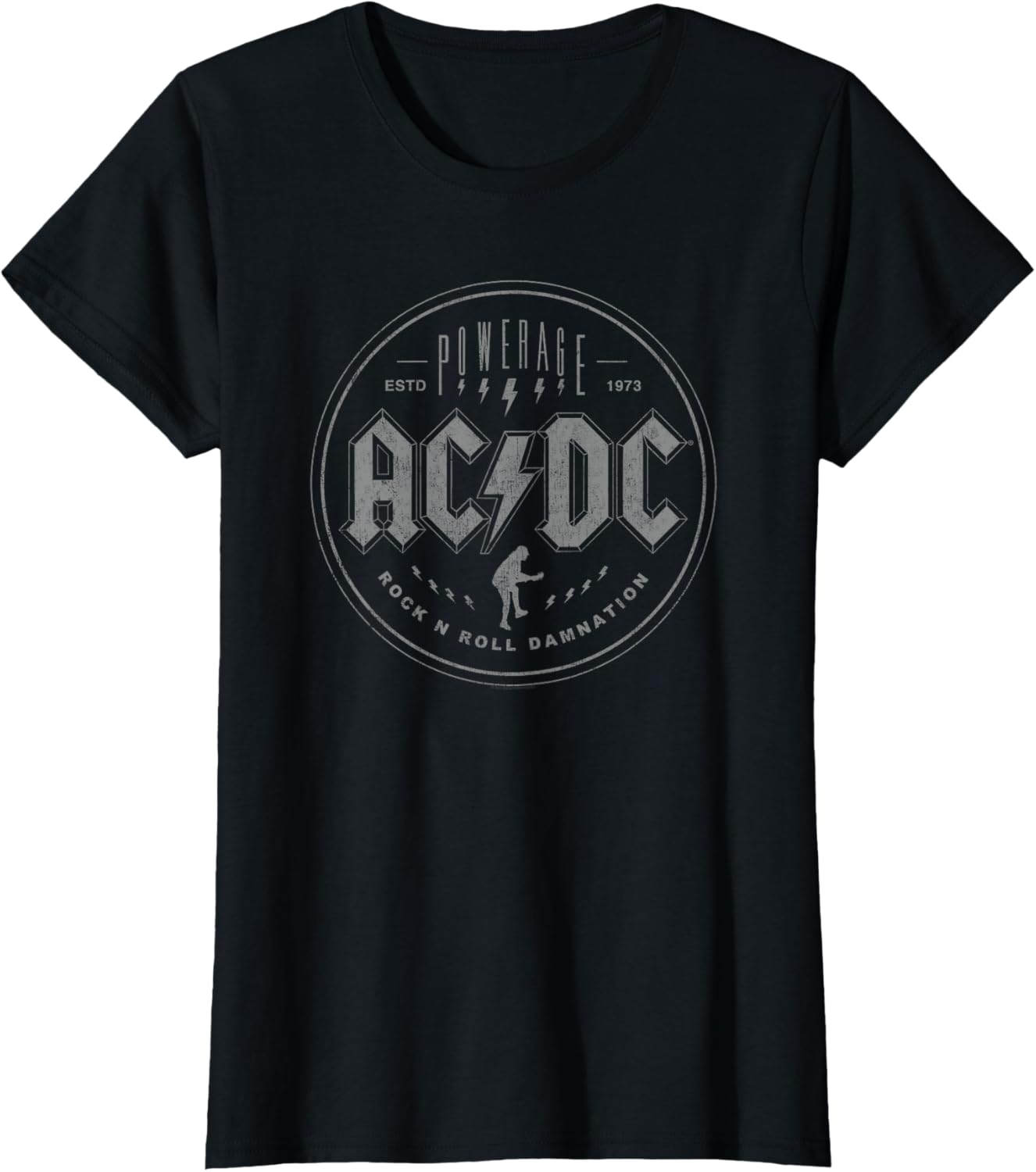 AC/DC Rock Music Band Rock N Roll Damnation T-Shirt