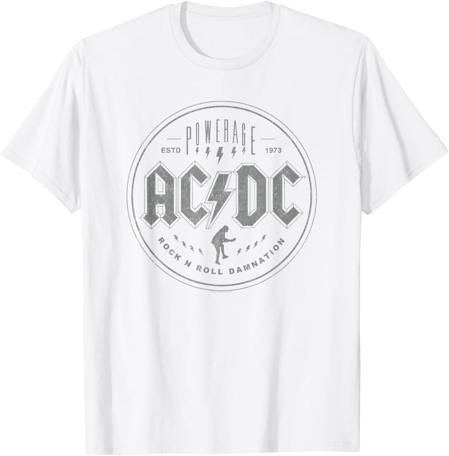 AC/DC Rock Music Band Rock N Roll Damnation T-Shirt