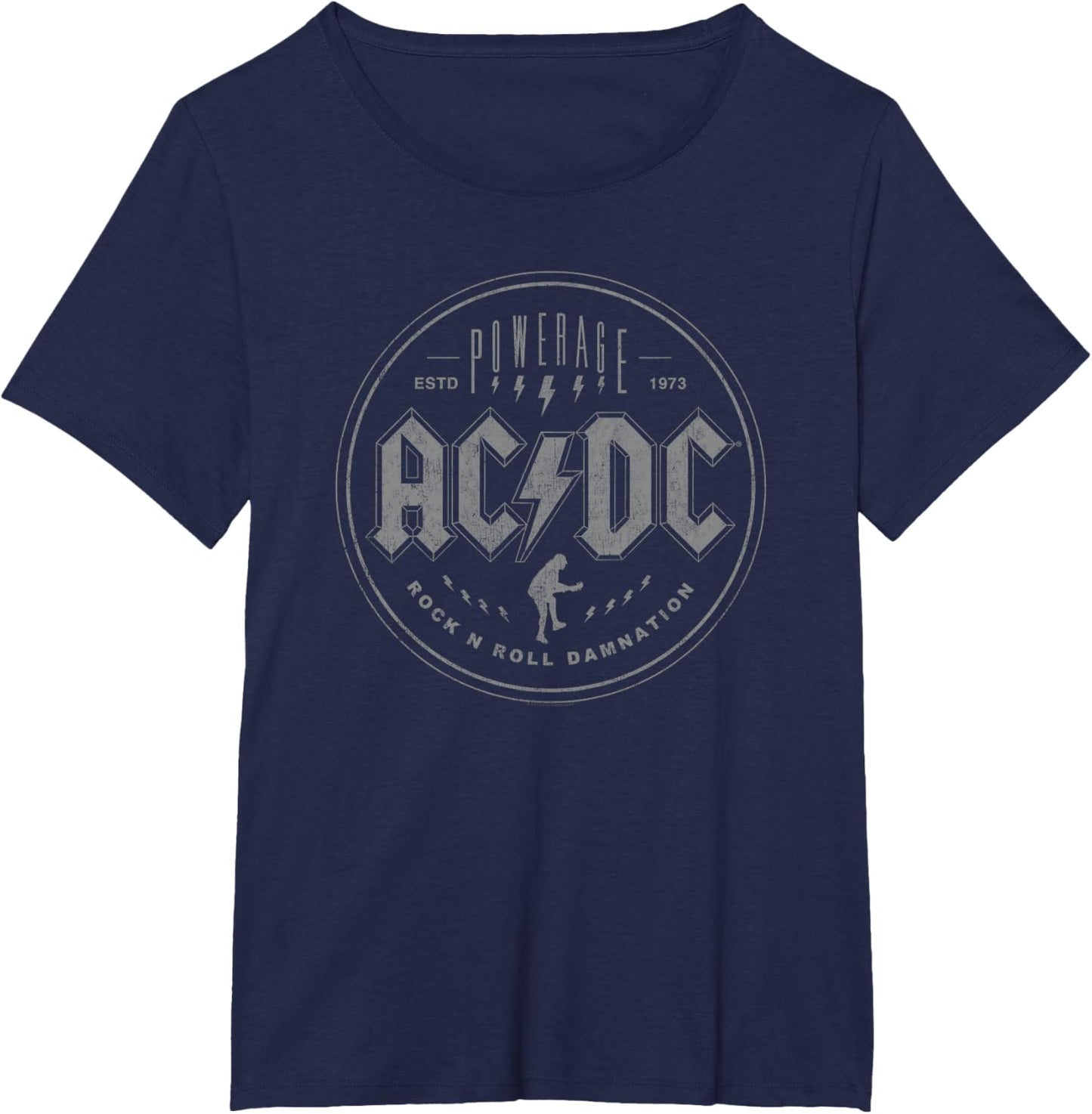 AC/DC Rock Music Band Rock N Roll Damnation T-Shirt