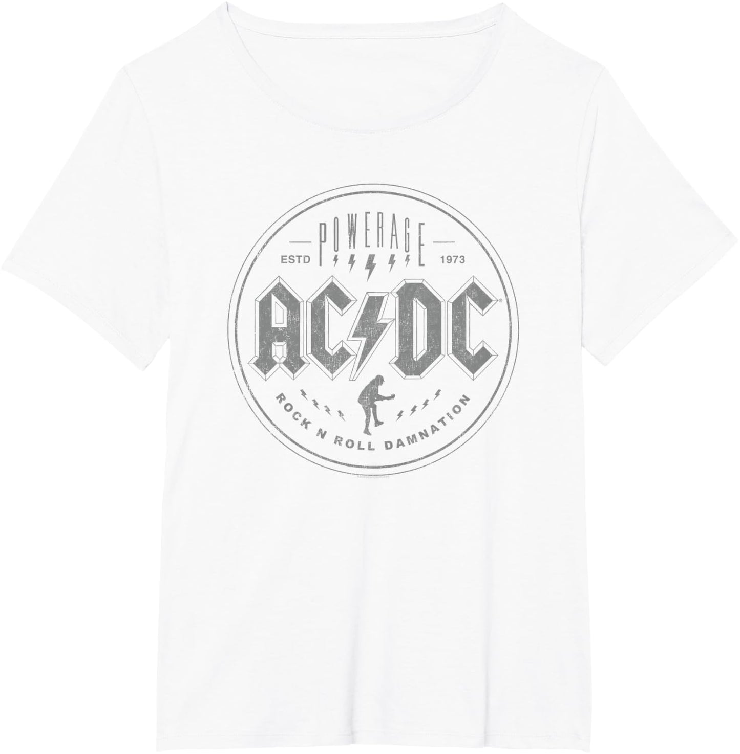 AC/DC Rock Music Band Rock N Roll Damnation T-Shirt