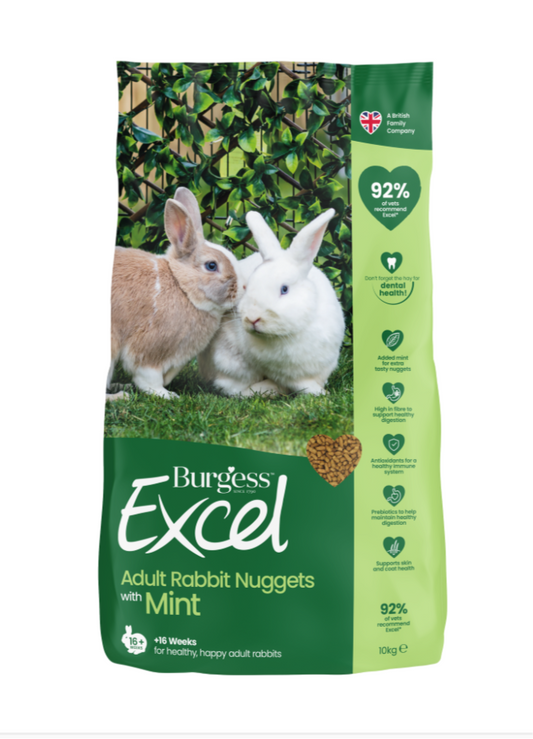 Burgess Excel Rabbit Nuggets 3kg