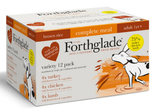 Forthglade Adult Complete Multicase Trays 12 x 395g