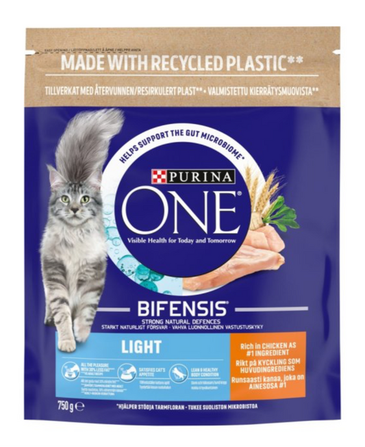Purina One Adult Cat Light Chicken & Wheat 750g