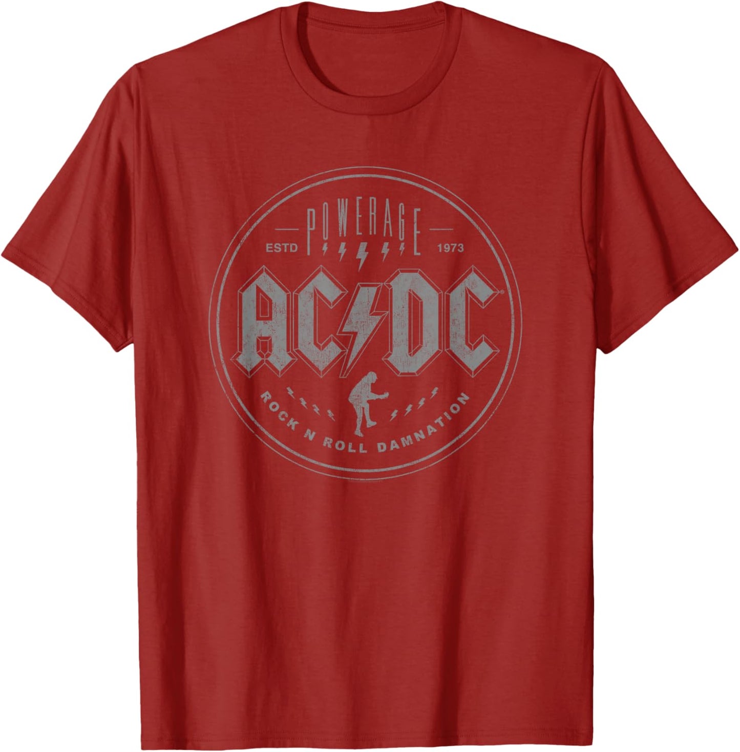 AC/DC Rock Music Band Rock N Roll Damnation T-Shirt
