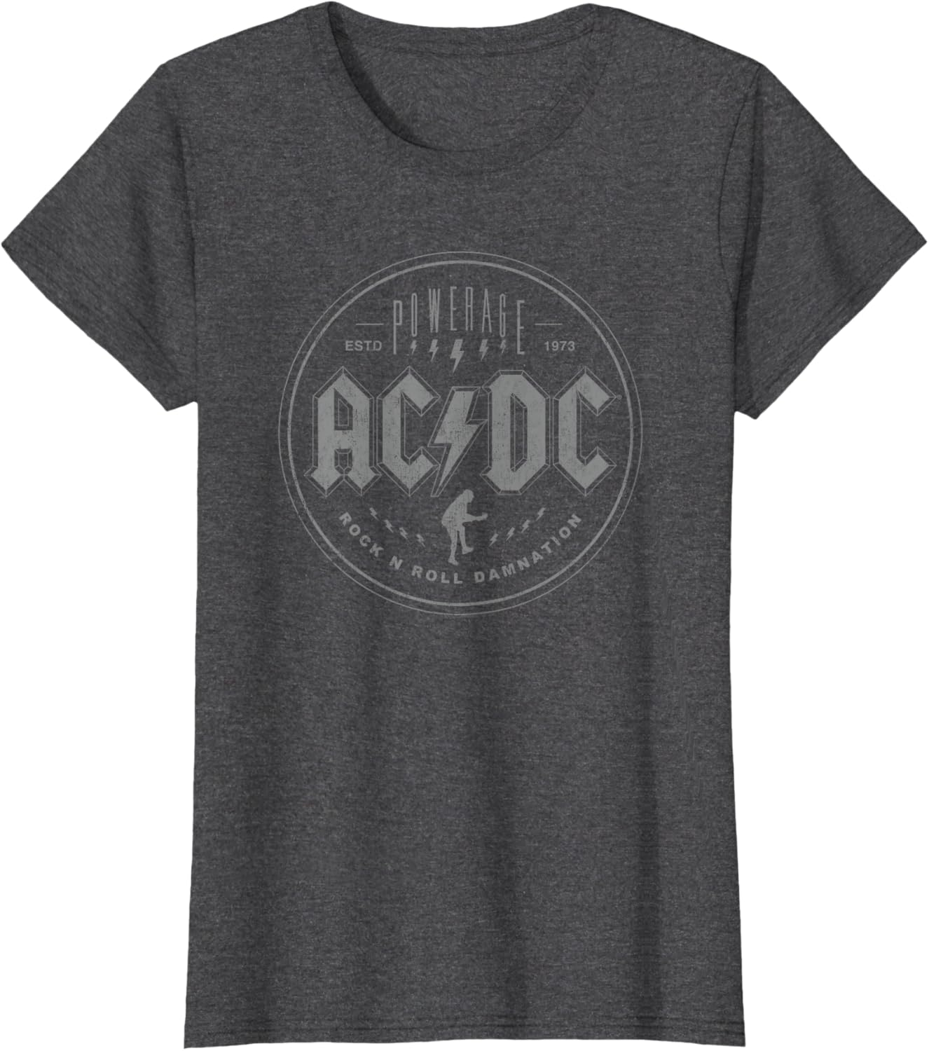 AC/DC Rock Music Band Rock N Roll Damnation T-Shirt