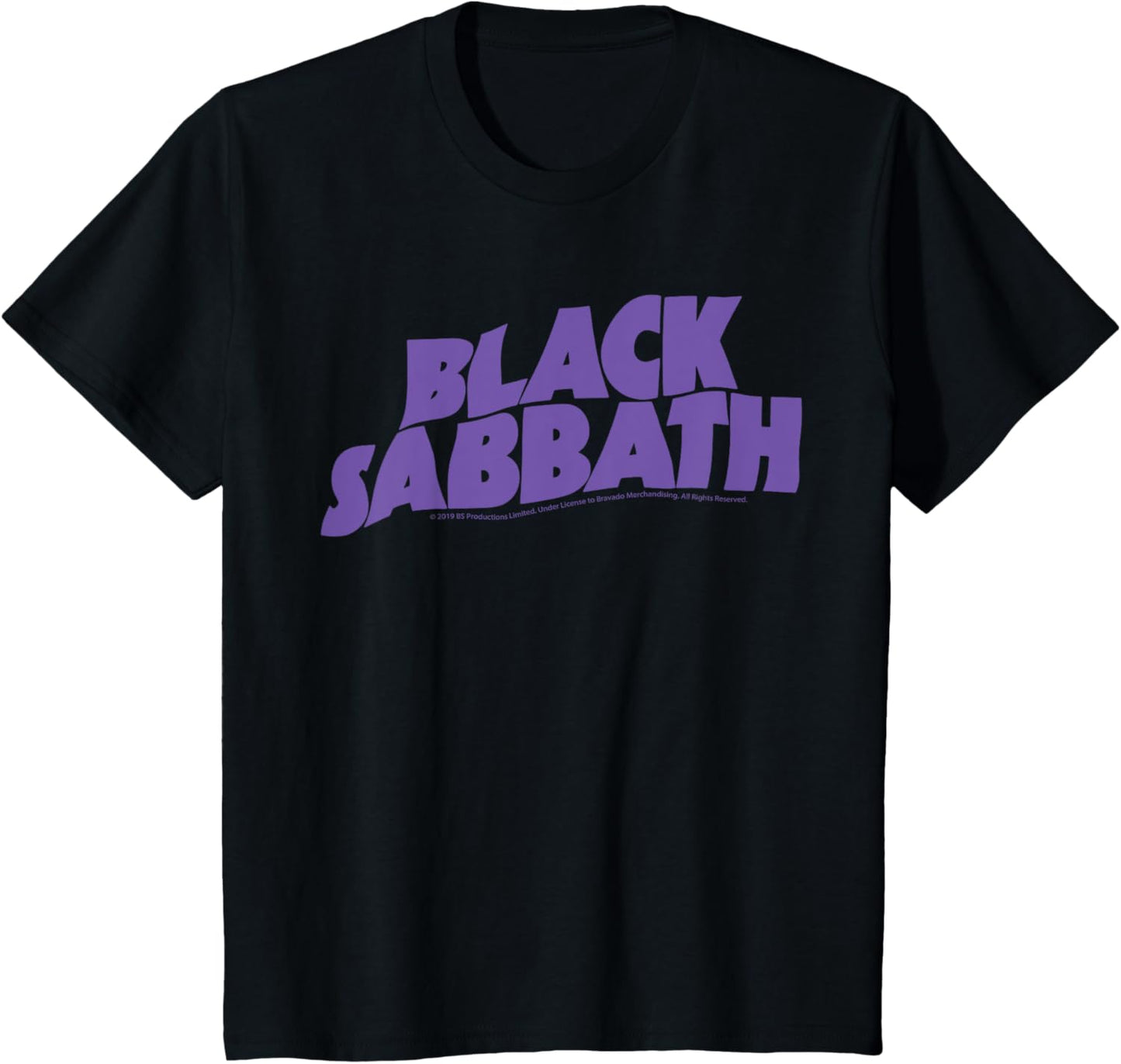 Official Black Sabbath Purple Logo T-Shirt