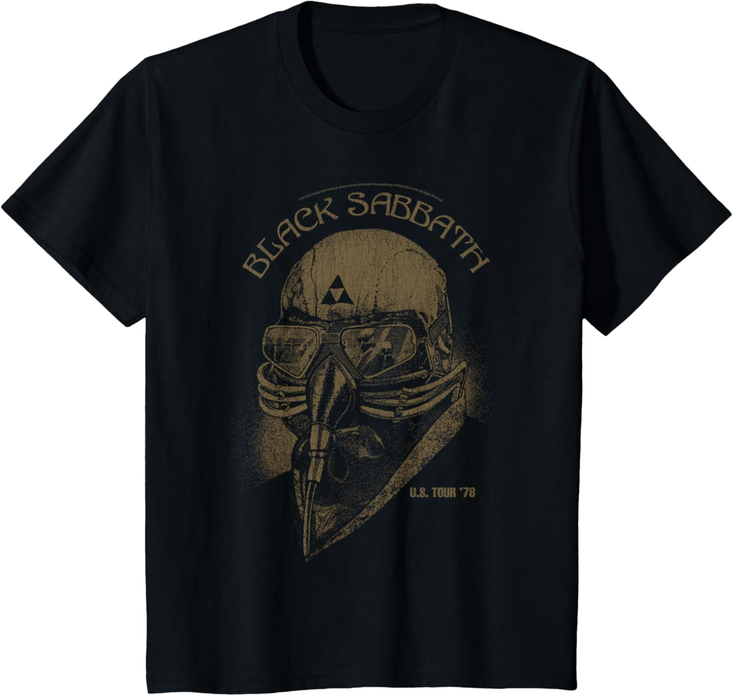 Black Sabbath Official U.S Tour '78 T-shirt