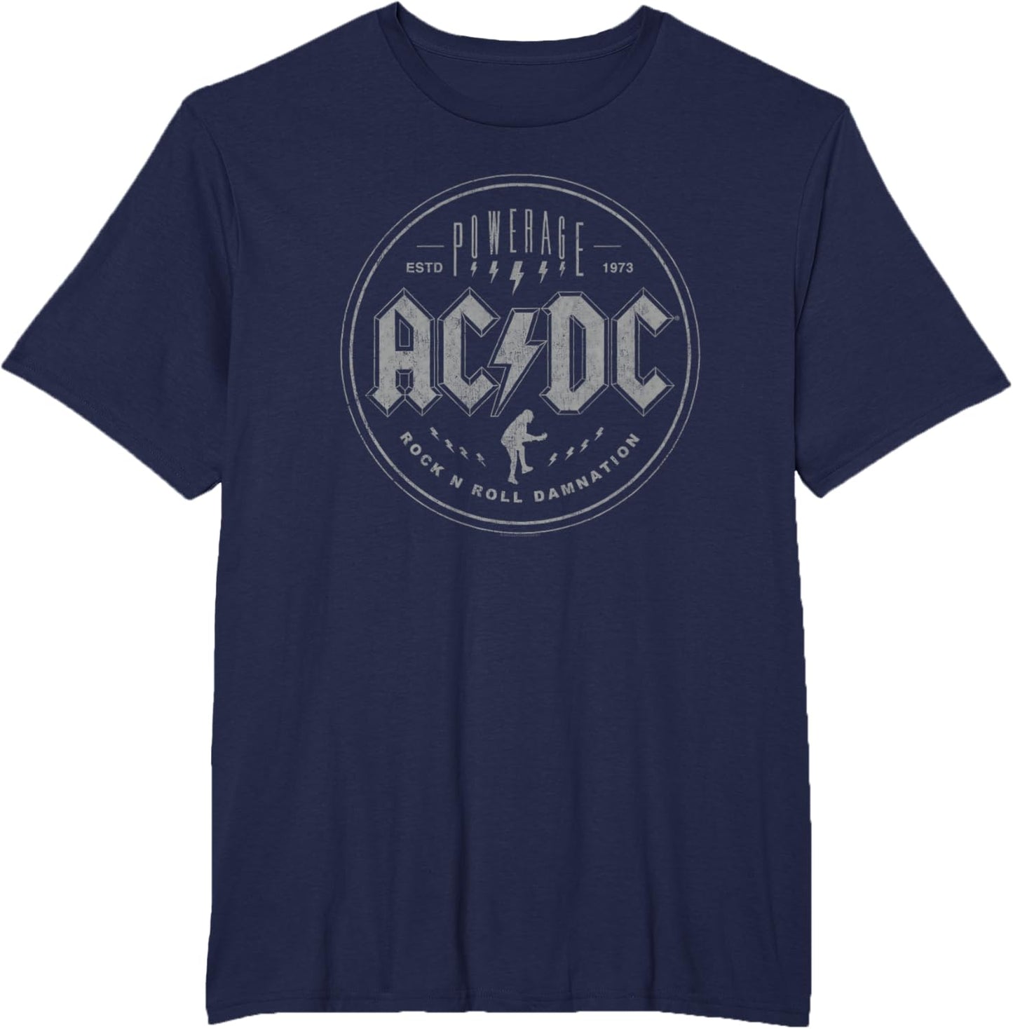 AC/DC Rock Music Band Rock N Roll Damnation T-Shirt