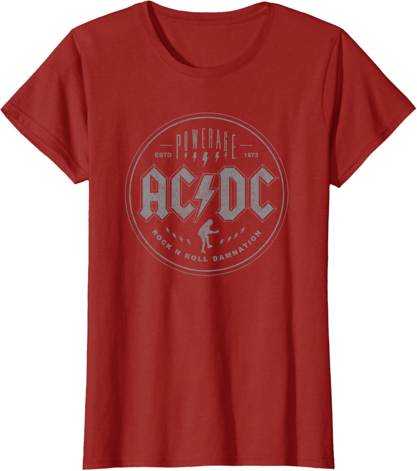 AC/DC Rock Music Band Rock N Roll Damnation T-Shirt