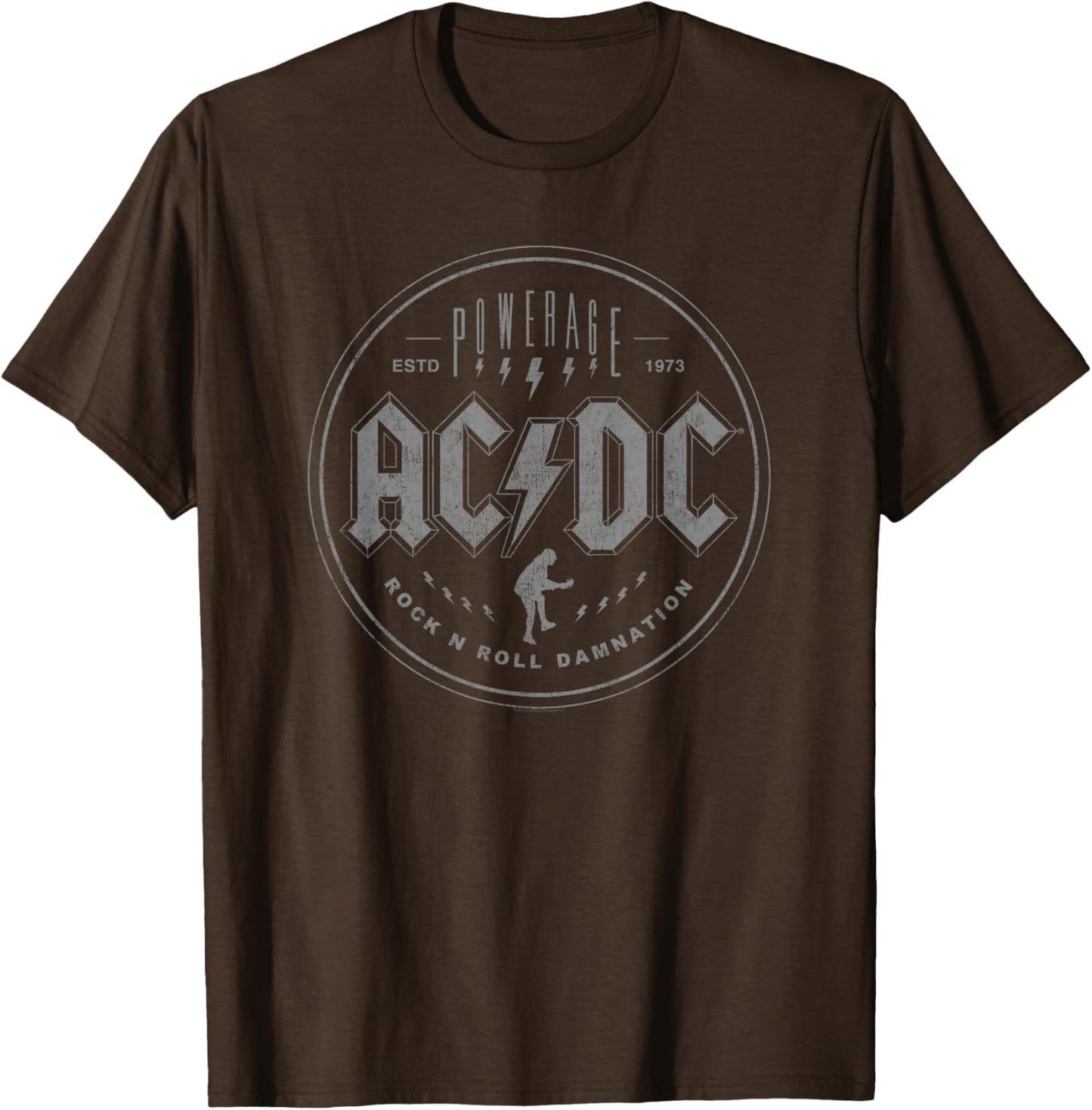 AC/DC Rock Music Band Rock N Roll Damnation T-Shirt