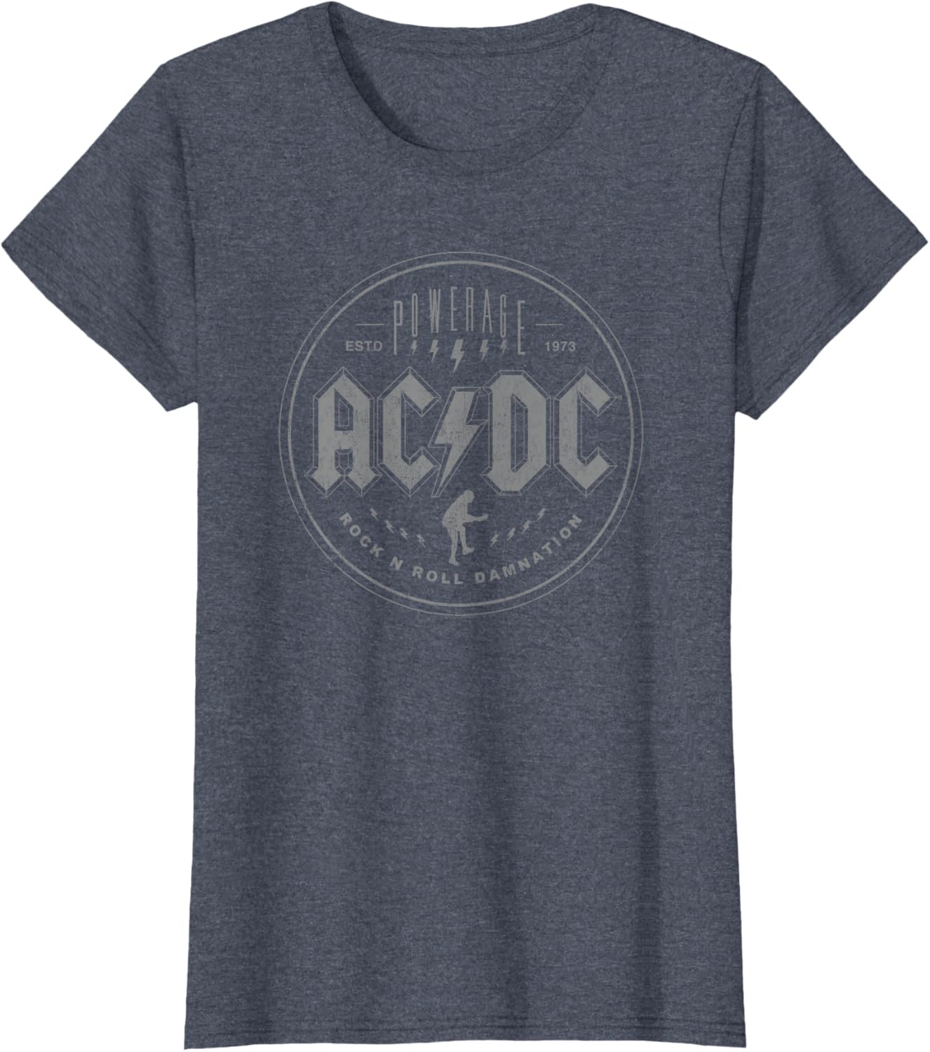 AC/DC Rock Music Band Rock N Roll Damnation T-Shirt