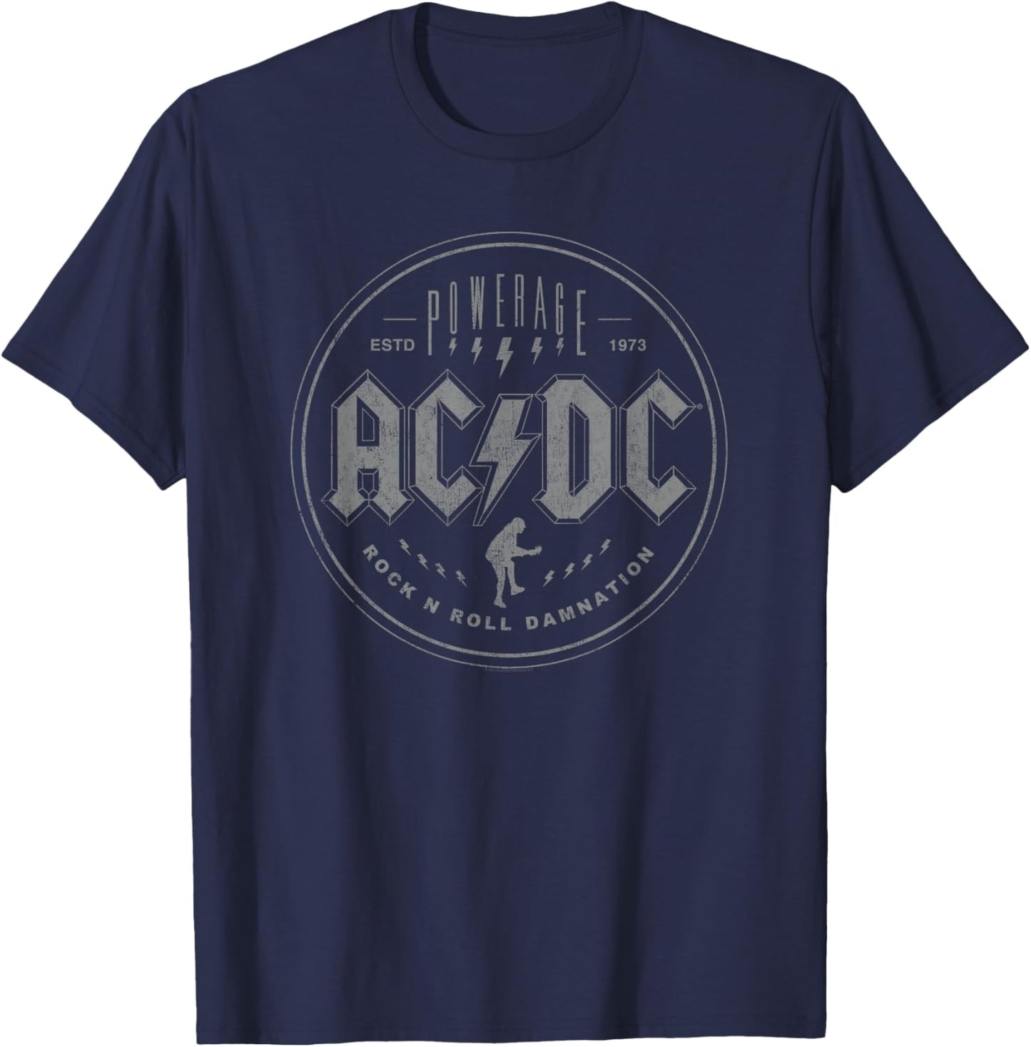 AC/DC Rock Music Band Rock N Roll Damnation T-Shirt