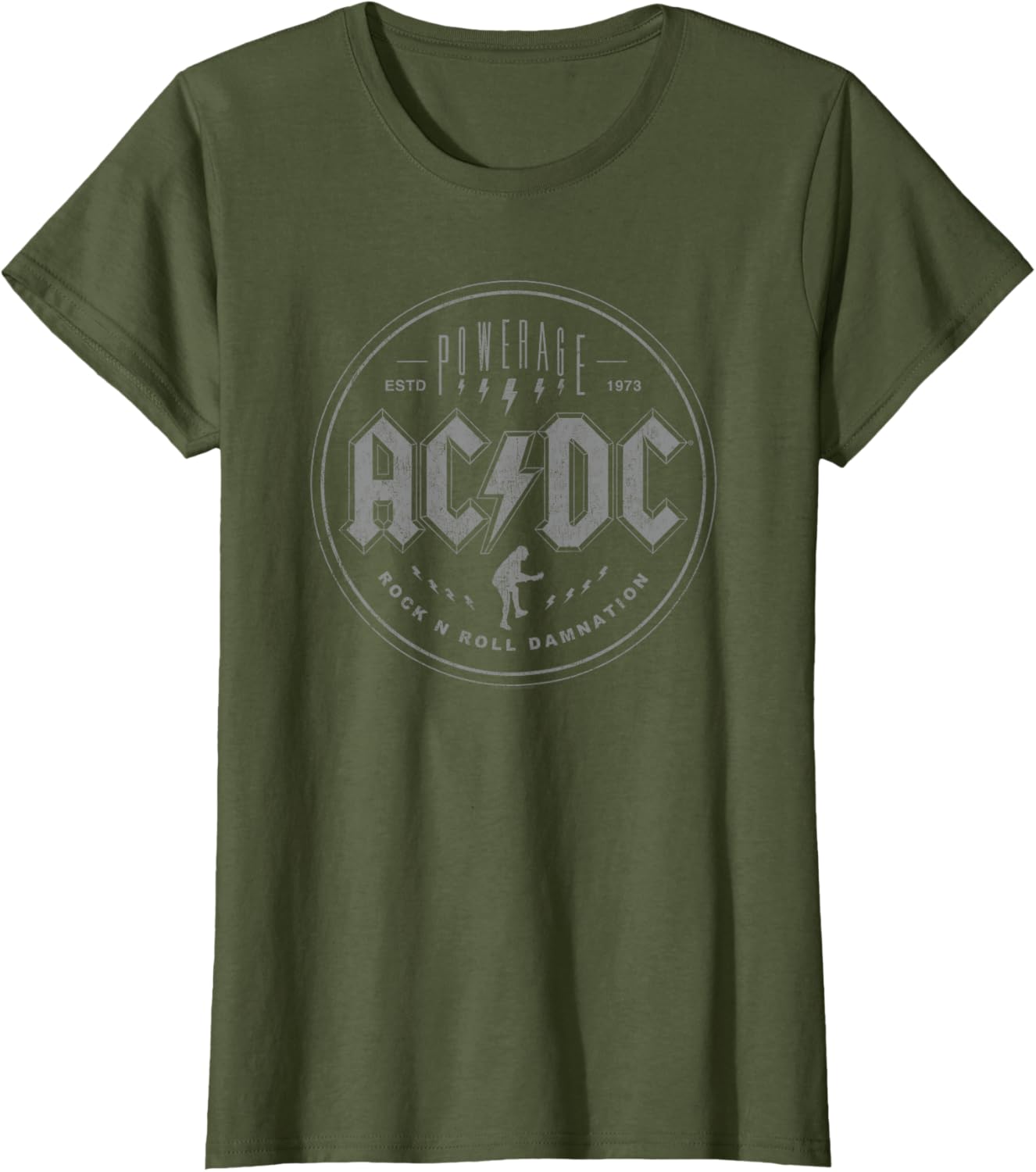 AC/DC Rock Music Band Rock N Roll Damnation T-Shirt