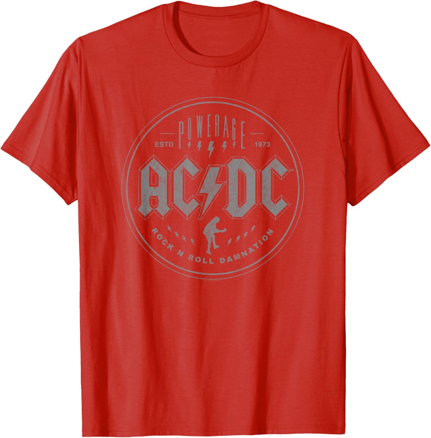 AC/DC Rock Music Band Rock N Roll Damnation T-Shirt