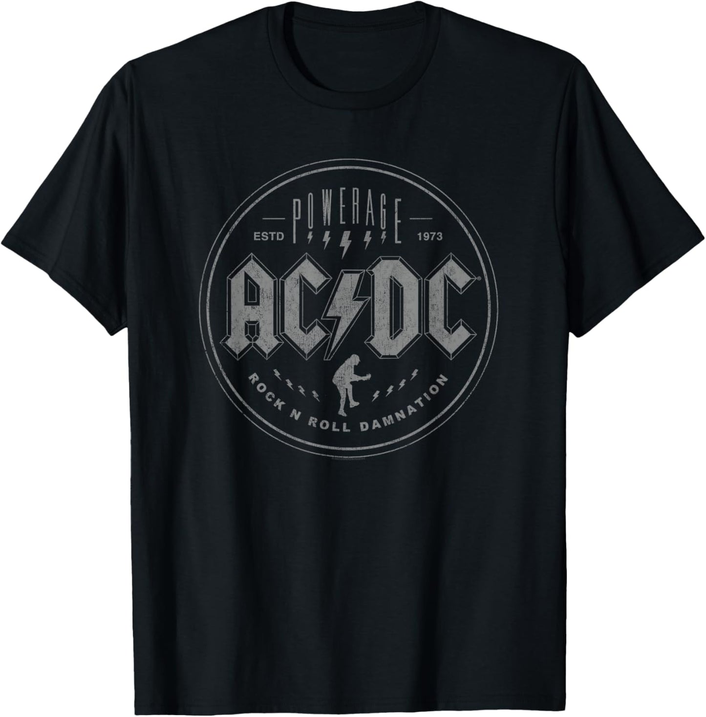 AC/DC Rock Music Band Rock N Roll Damnation T-Shirt