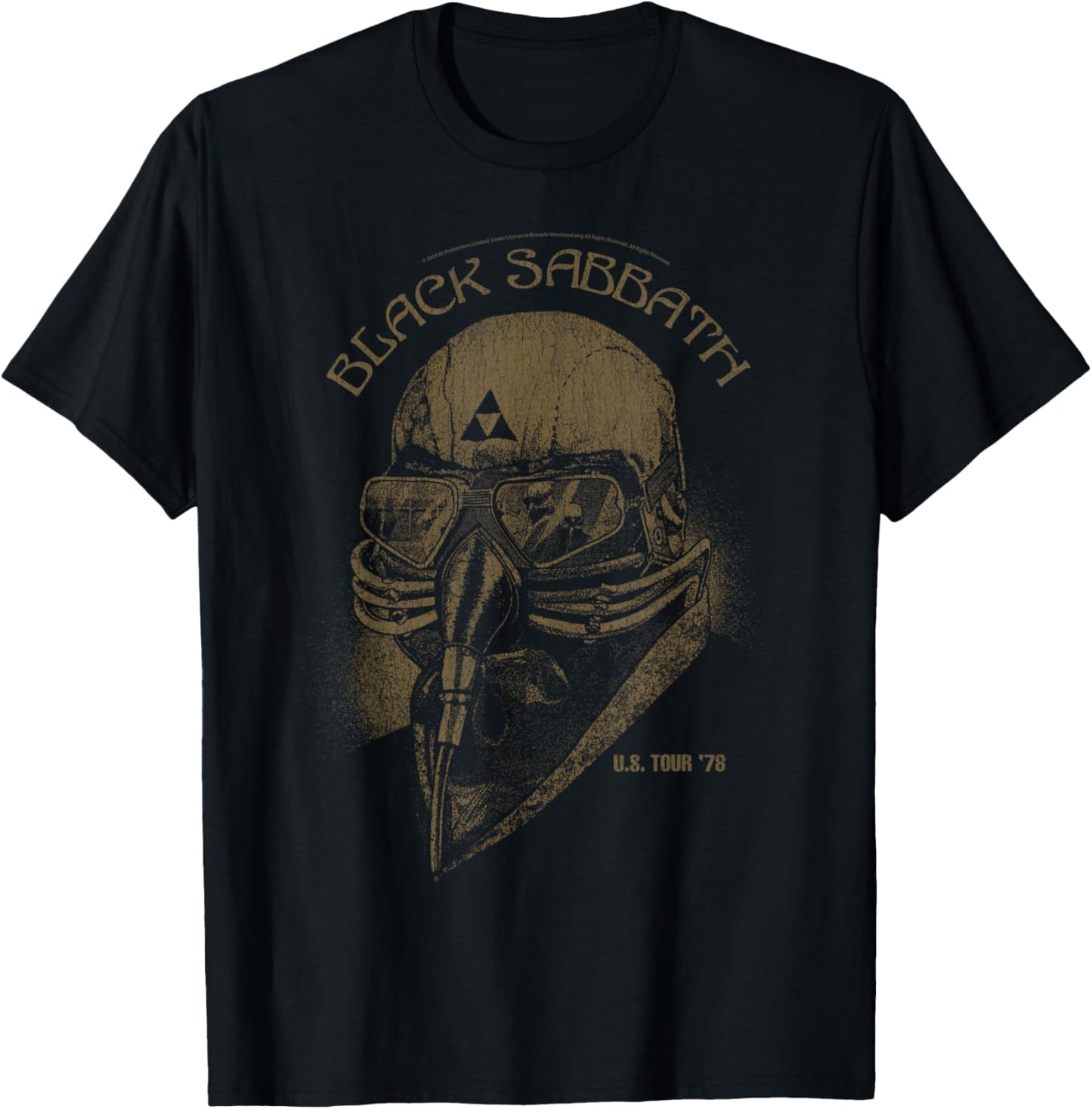 Black Sabbath Official U.S Tour '78 T-shirt
