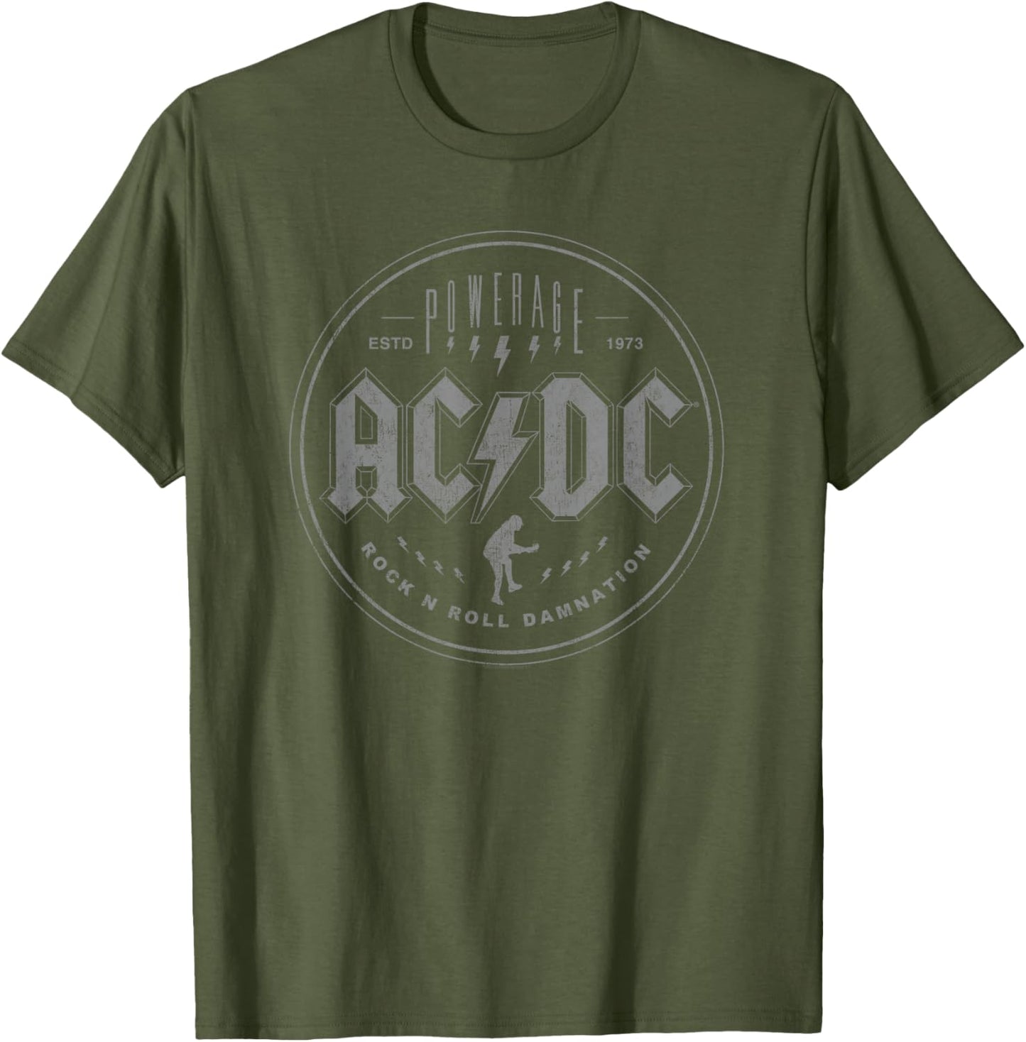 AC/DC Rock Music Band Rock N Roll Damnation T-Shirt