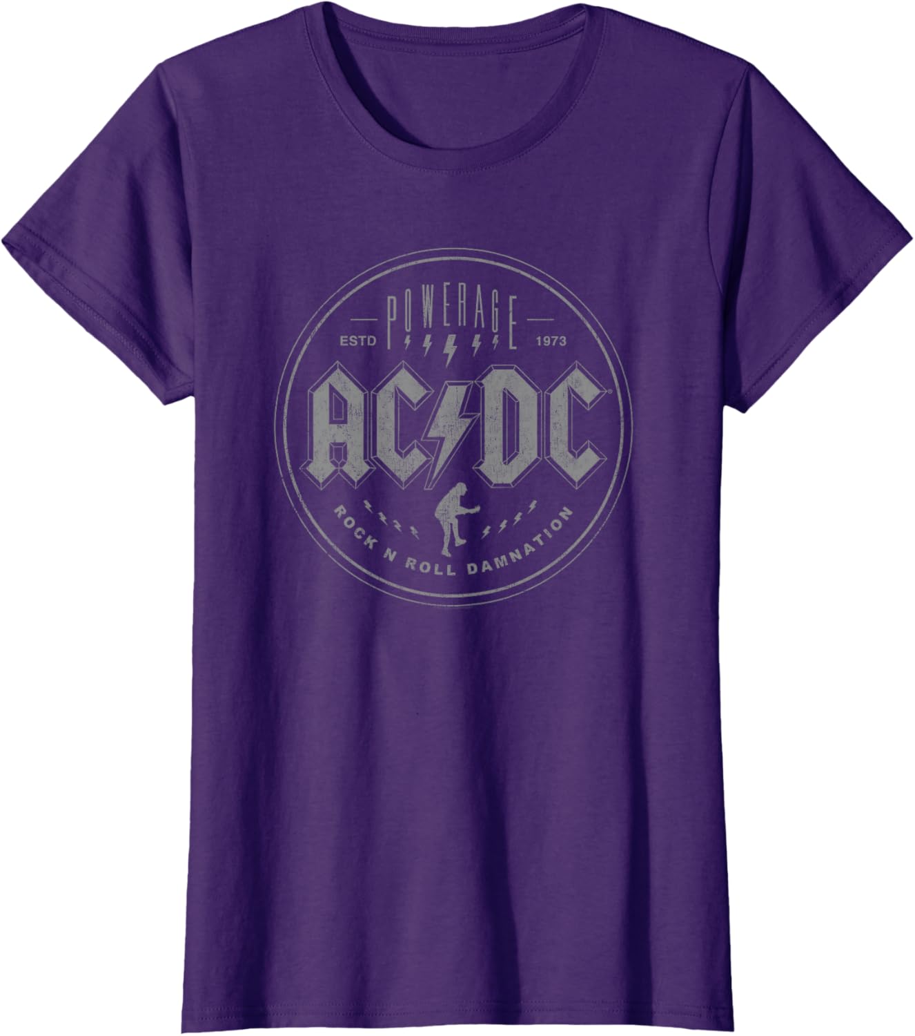 AC/DC Rock Music Band Rock N Roll Damnation T-Shirt