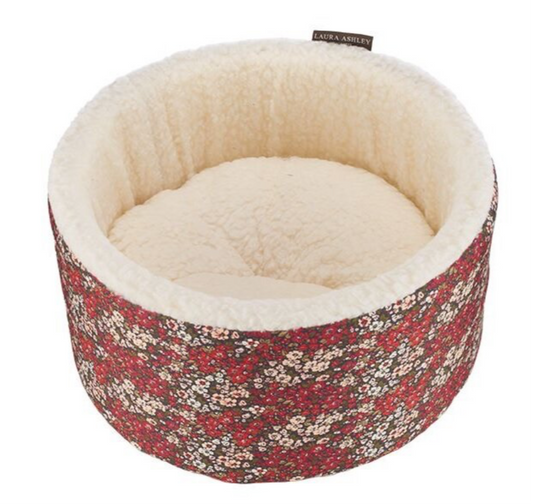Laura Ashley Libby Cat Cosy Bed Small